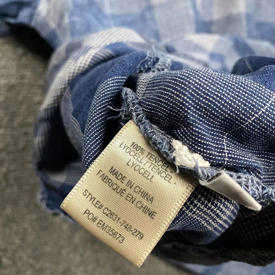 Other Cloth & Stone Top Womens Small Blue Window Pane Check Size S / US 4 / IT 40 - 8 Thumbnail