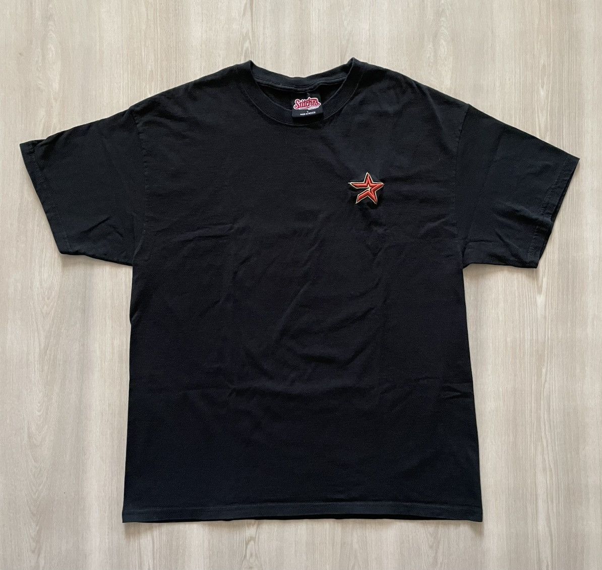 VTG Y2K Houston Astros Embroidered Logo Sz L Essential