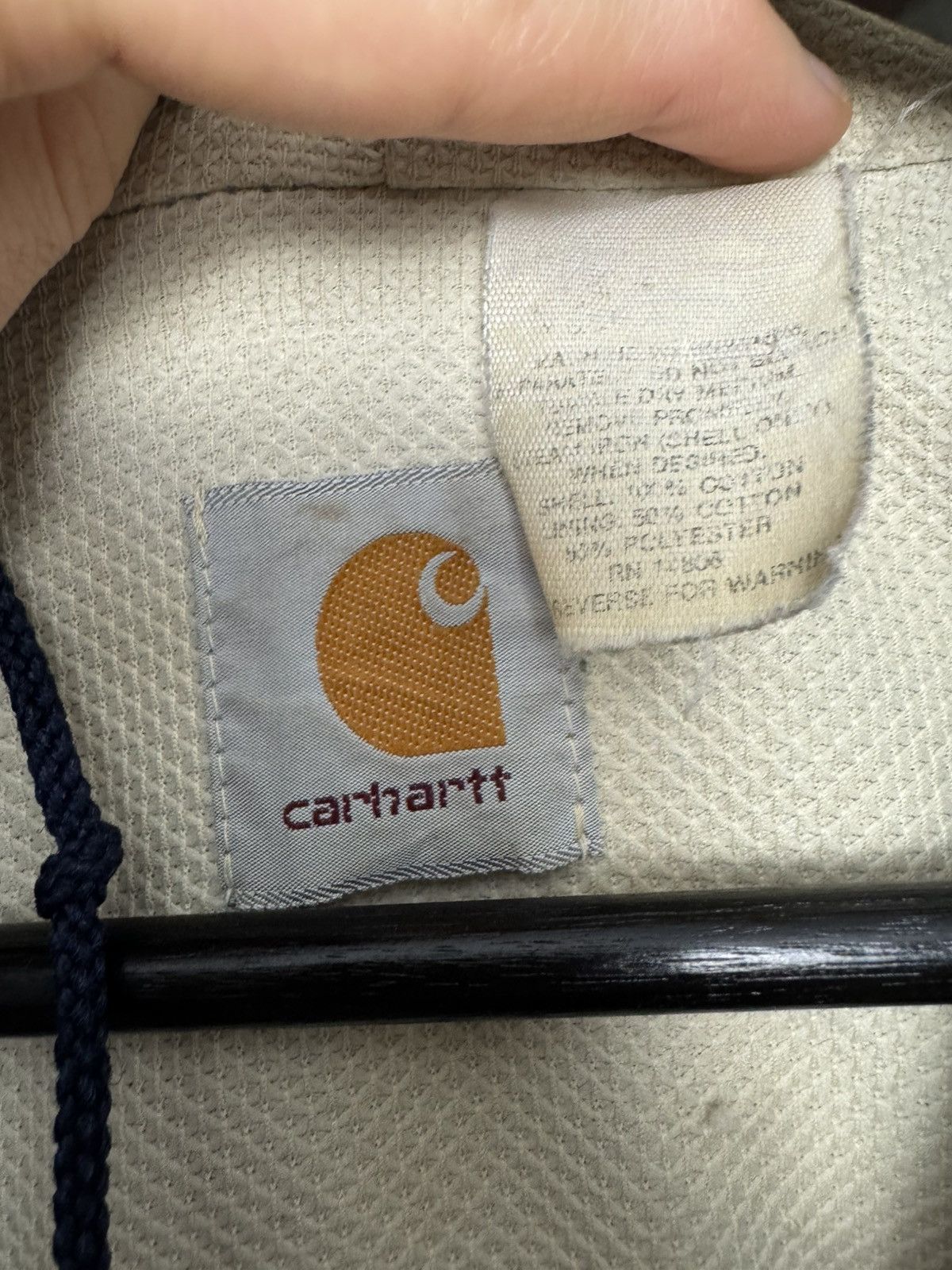 Carhartt Vintage 90s Carhartt Active Jacket Detroit Distressed Work Size US M / EU 48-50 / 2 - 5 Thumbnail