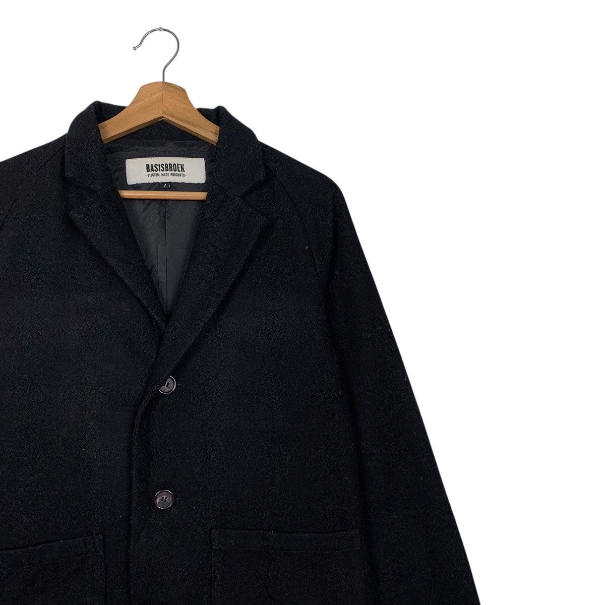 Other Basis Broek Belgium Product Wool Coat Size US S / EU 44-46 / 1 - 5 Thumbnail