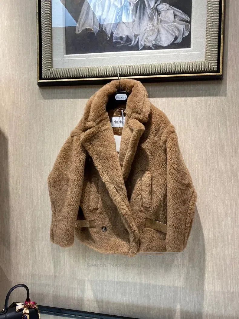 Max Mara Max Mara Teddy bear short biker jacket coat Size M / US 6-8 / IT 42-44 - 3 Thumbnail