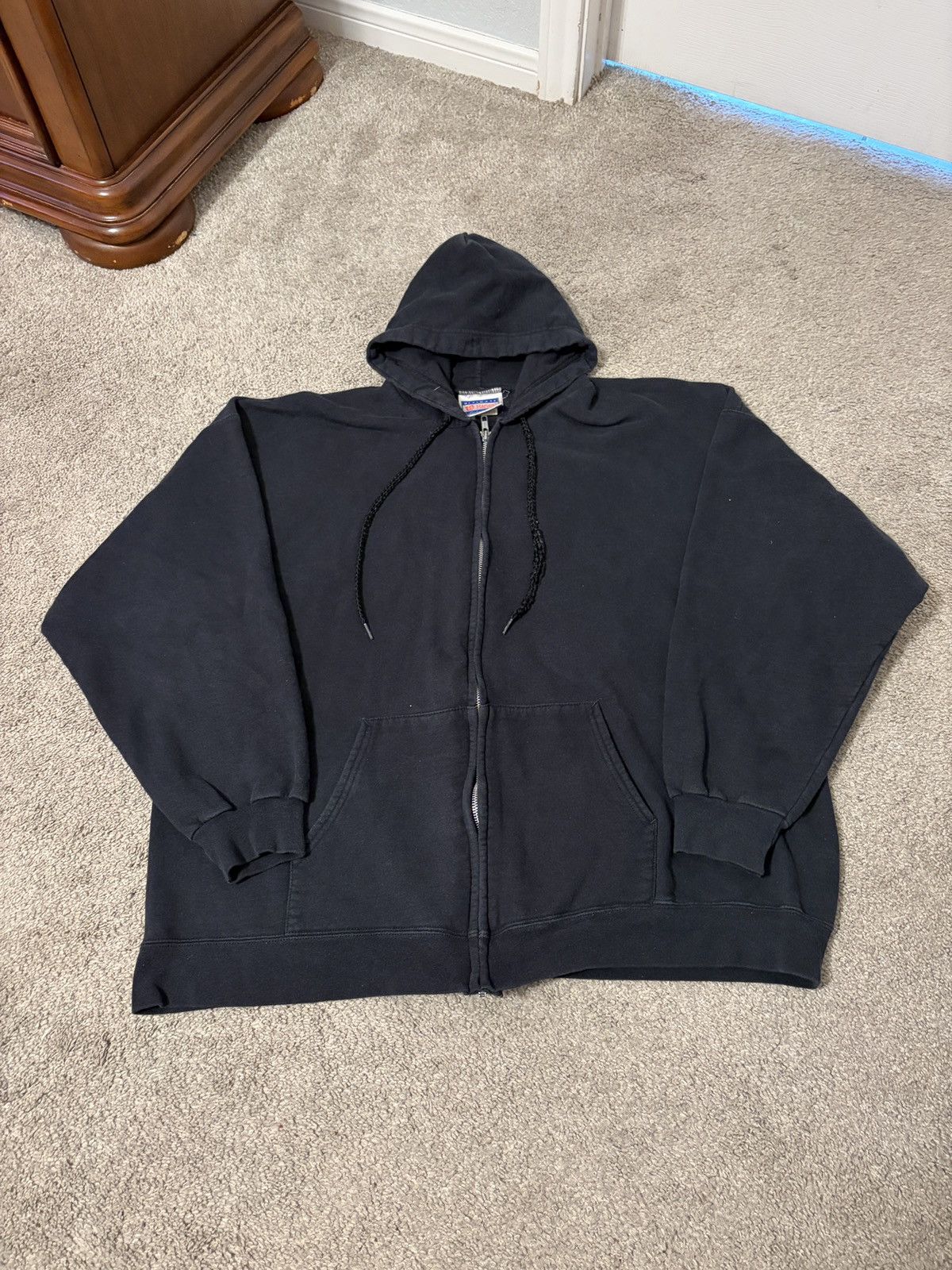 Hanes Vintage Y2K Hanes Ultimate Cotton Hoodie Fleece Lined XL Size US XL / EU 56 / 4 - 7 Thumbnail