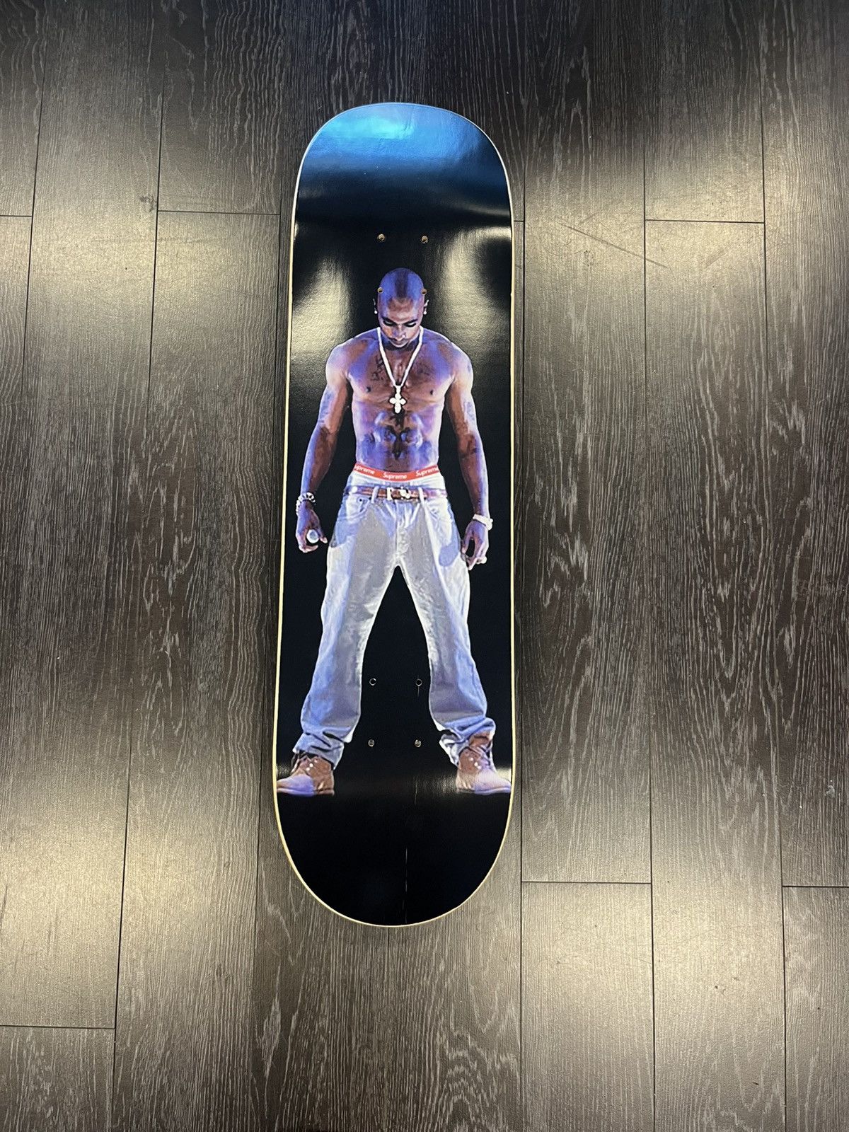 Skate Deck Supreme 2pac Skateboard Tupac Hologram Skateboard Deck