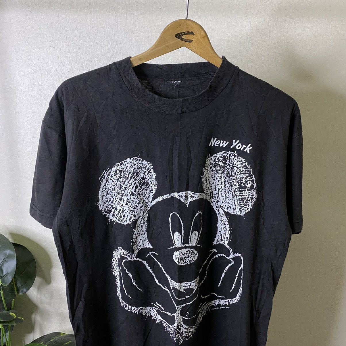 Mickey Mouse 1990s Disney Mickey Mouse New York by Sherry MFG T Shirt Size US L / EU 52-54 / 3 - 2 Thumbnail