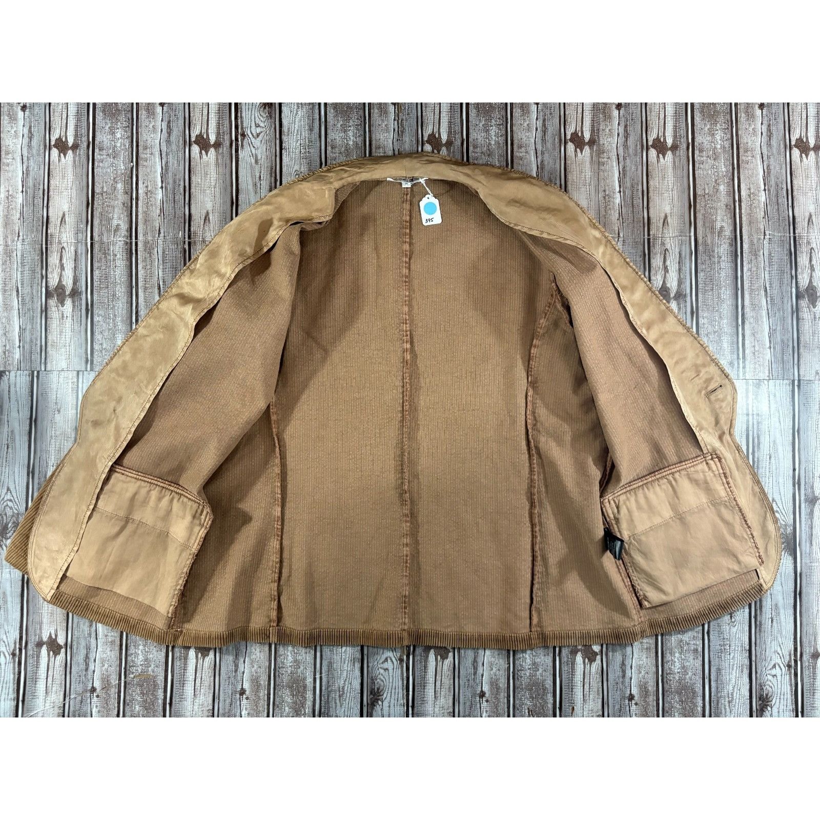 Other AWET Asmeret corduroy suit jacket size M color brown NWT msp Size 40R - 5 Thumbnail
