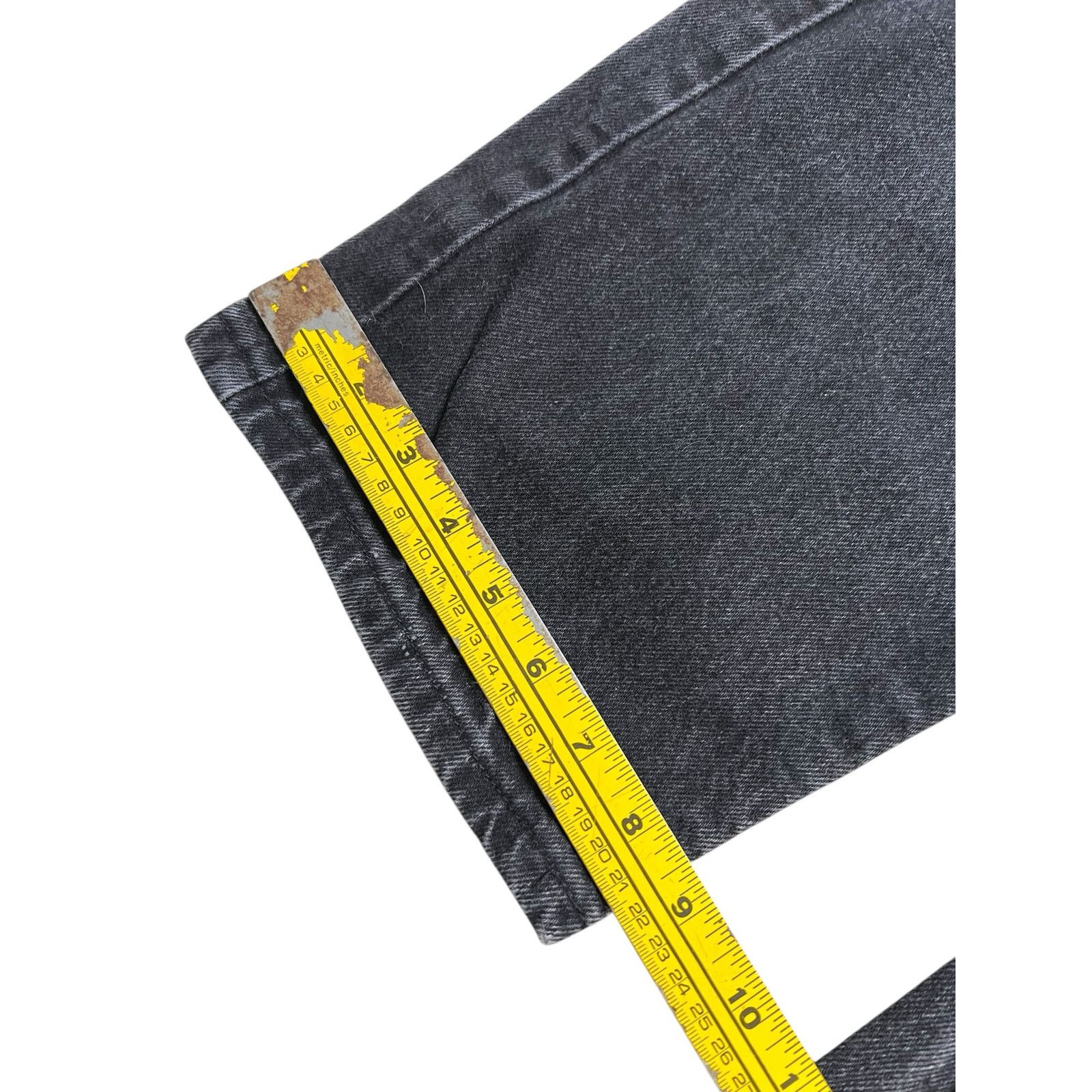 Vintage Vintage 90s Arizona Jeans Co Black Denim Jeans 40x30 USA. Size US 40 / EU 56 - 7 Thumbnail