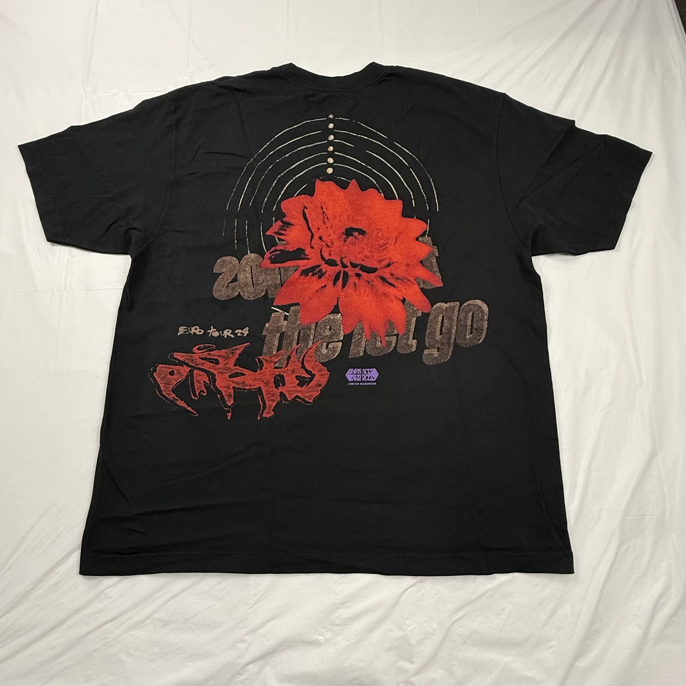 Travis Scott Travis Scott Circus Maximus Euro Tour 24 -Shirt XL Utopia Size US XL / EU 56 / 4 - 1 Thumbnail