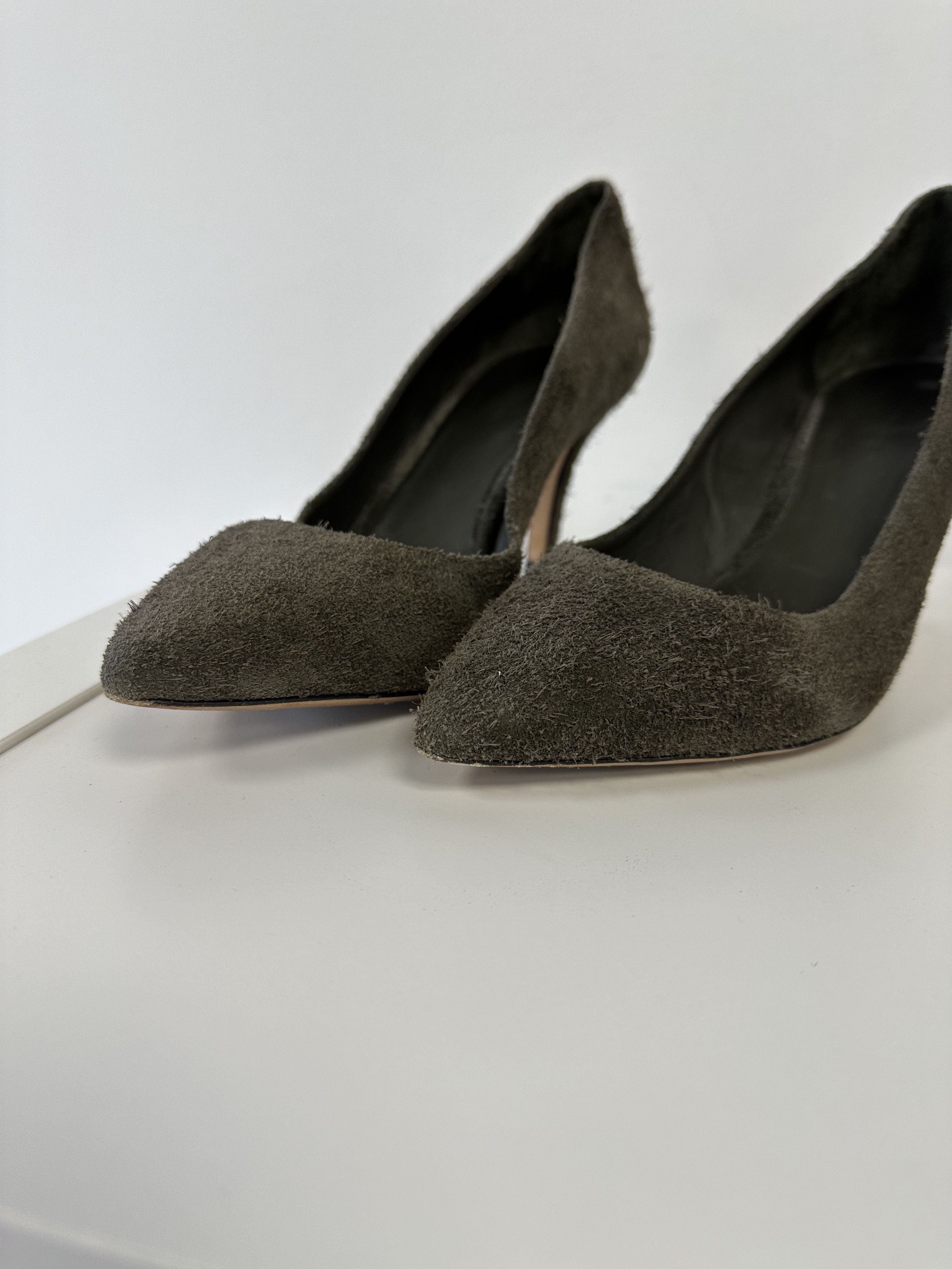 Isabel Marant Etoile Isabel Marant Etoile Fluffy Suede Heels 6467AC Size US 9 / IT 39 - 4 Thumbnail