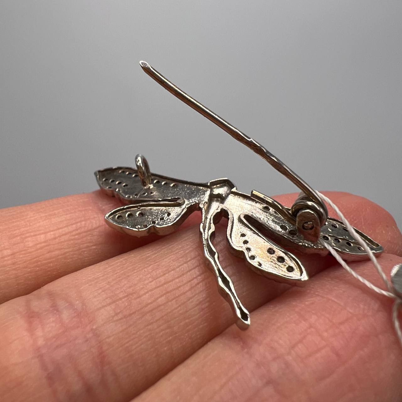 Vintage Vintage Pin Brooch Sterling Silver 925 Gold 9K Marked Tag Size ONE SIZE - 7 Thumbnail
