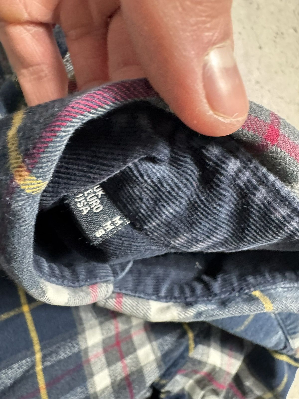 Barbour Barbour Flannel Button Up Casual Checked Shirt Size M Size US M / EU 48-50 / 2 - 8 Thumbnail