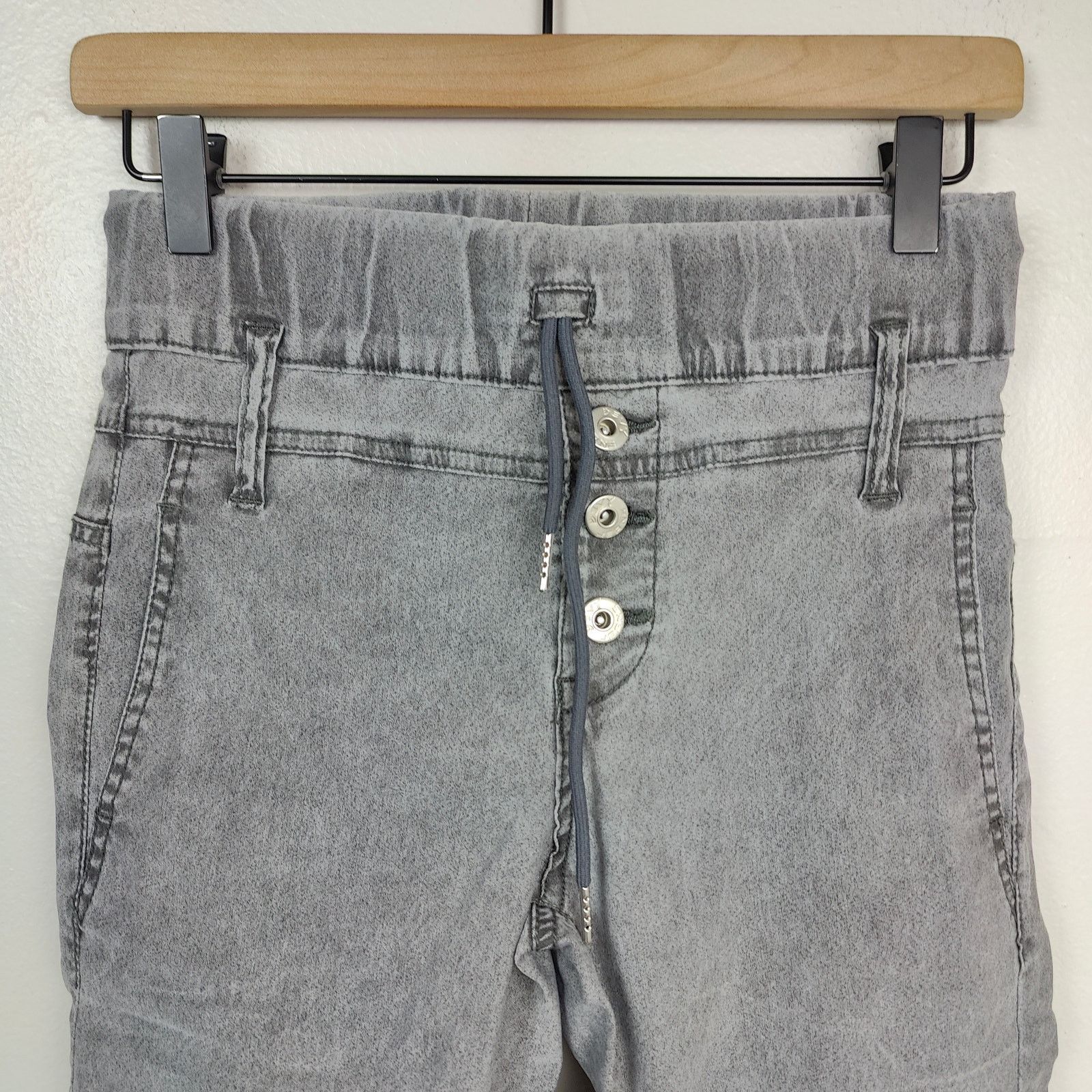 Other Bevy Flog Jeans Womens 23 Slim Fit Stretch Gray Wash Size 23" - 3 Thumbnail