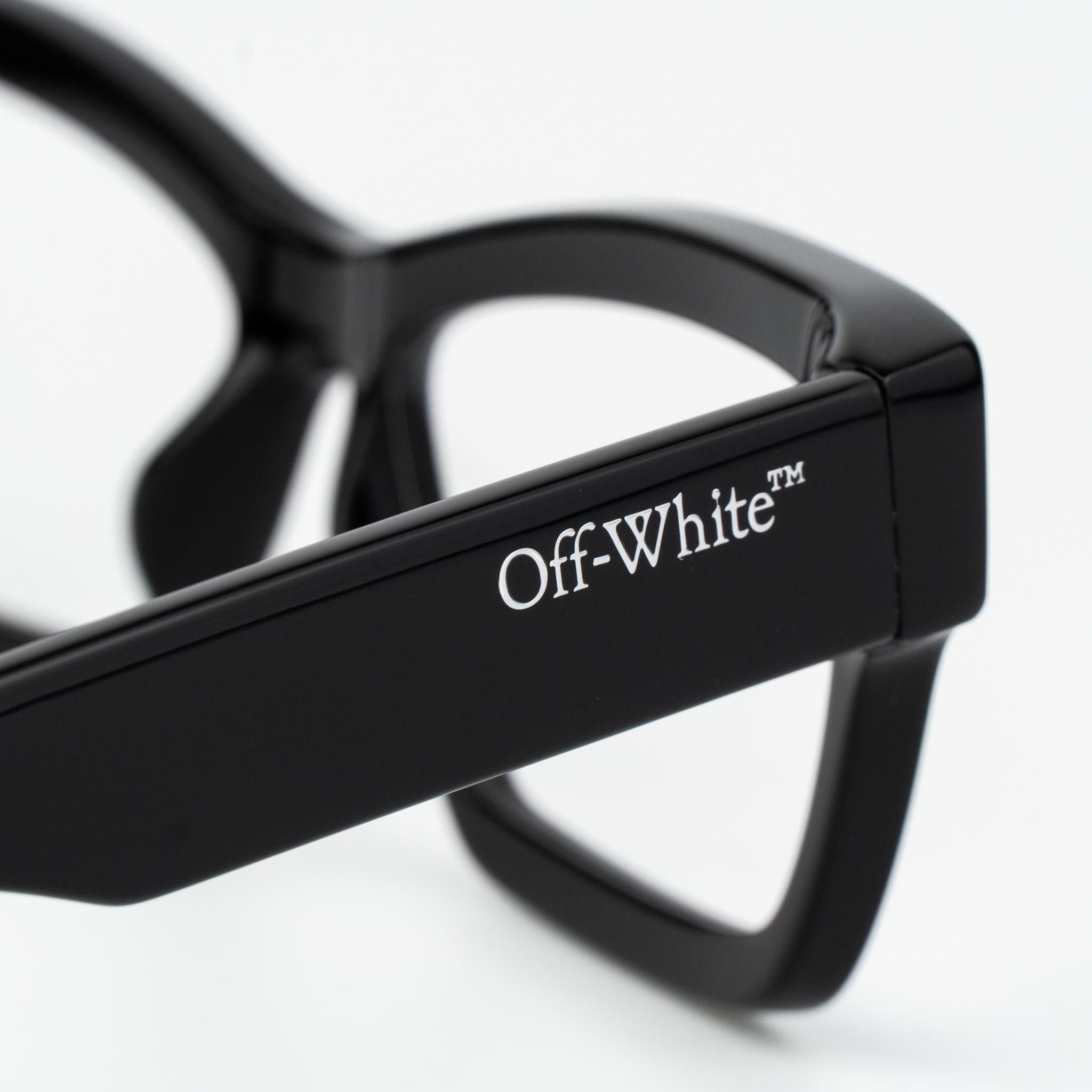 Off-White Off-White STYLE 77 Men Eyeglasses OERJ077 1000 NEW AUTHENTIC Size ONE SIZE - 8 Thumbnail
