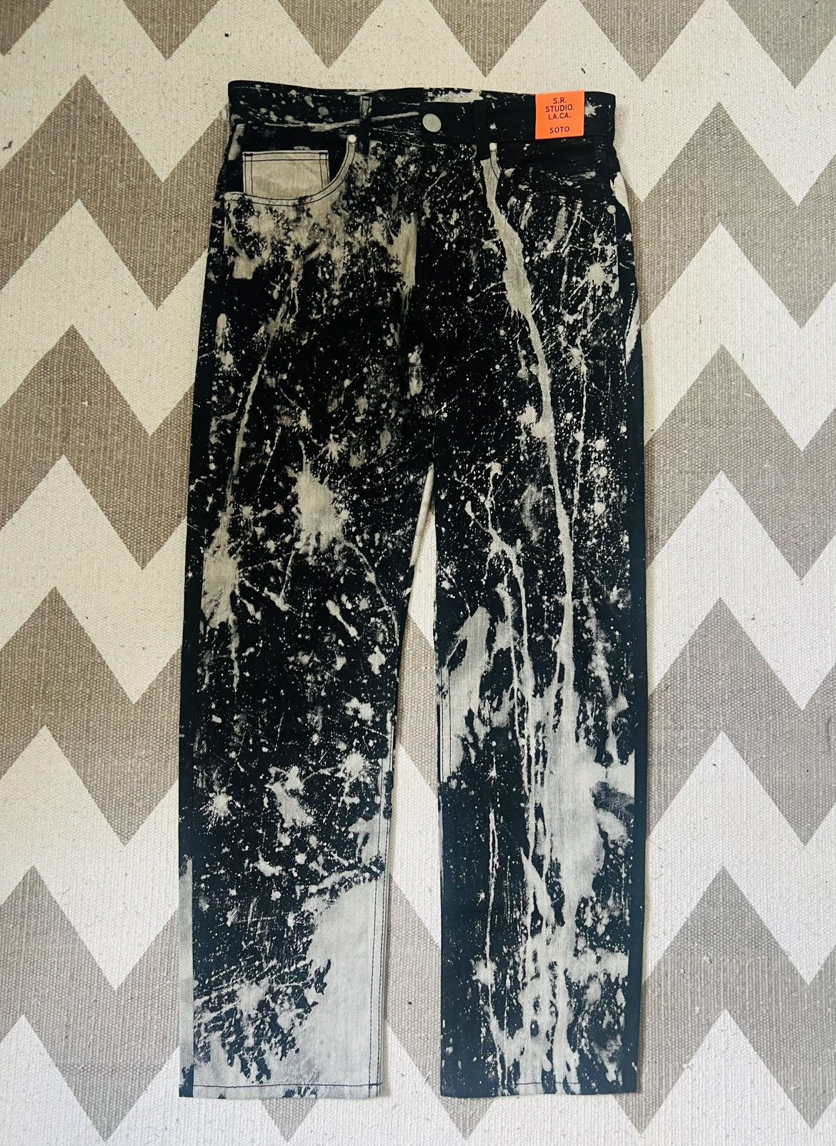 Sterling Ruby Sr Studio bleach soto jeans Size US 30 / EU 46 - 1 Thumbnail