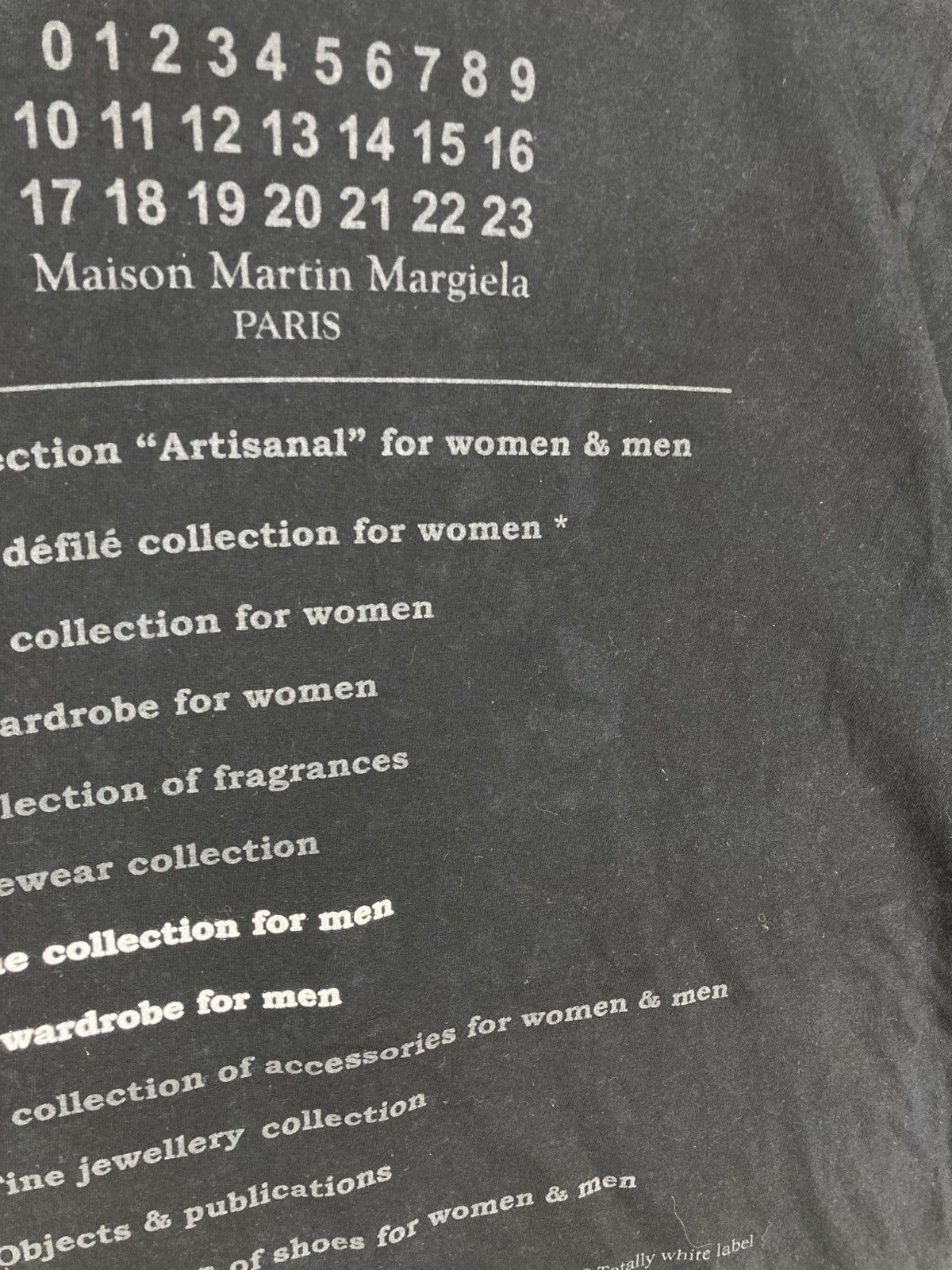 Maison Margiela AW 12/13 Maison Martin Margiela Paris Stamp Logo T-Shirt Size US M / EU 48-50 / 2 - 8 Thumbnail