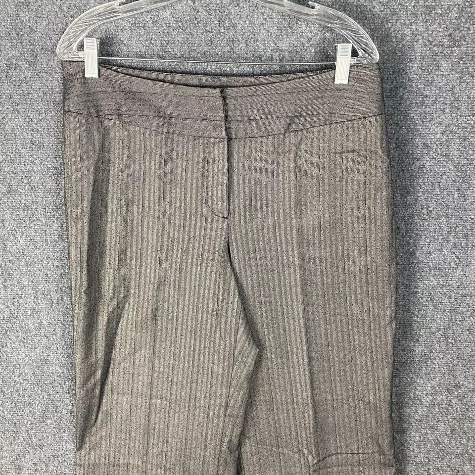 Chicos Chico's Pants Women's Size 1.5 Regular Trousers Gray Size 32" / US 10 / IT 46 - 2 Thumbnail