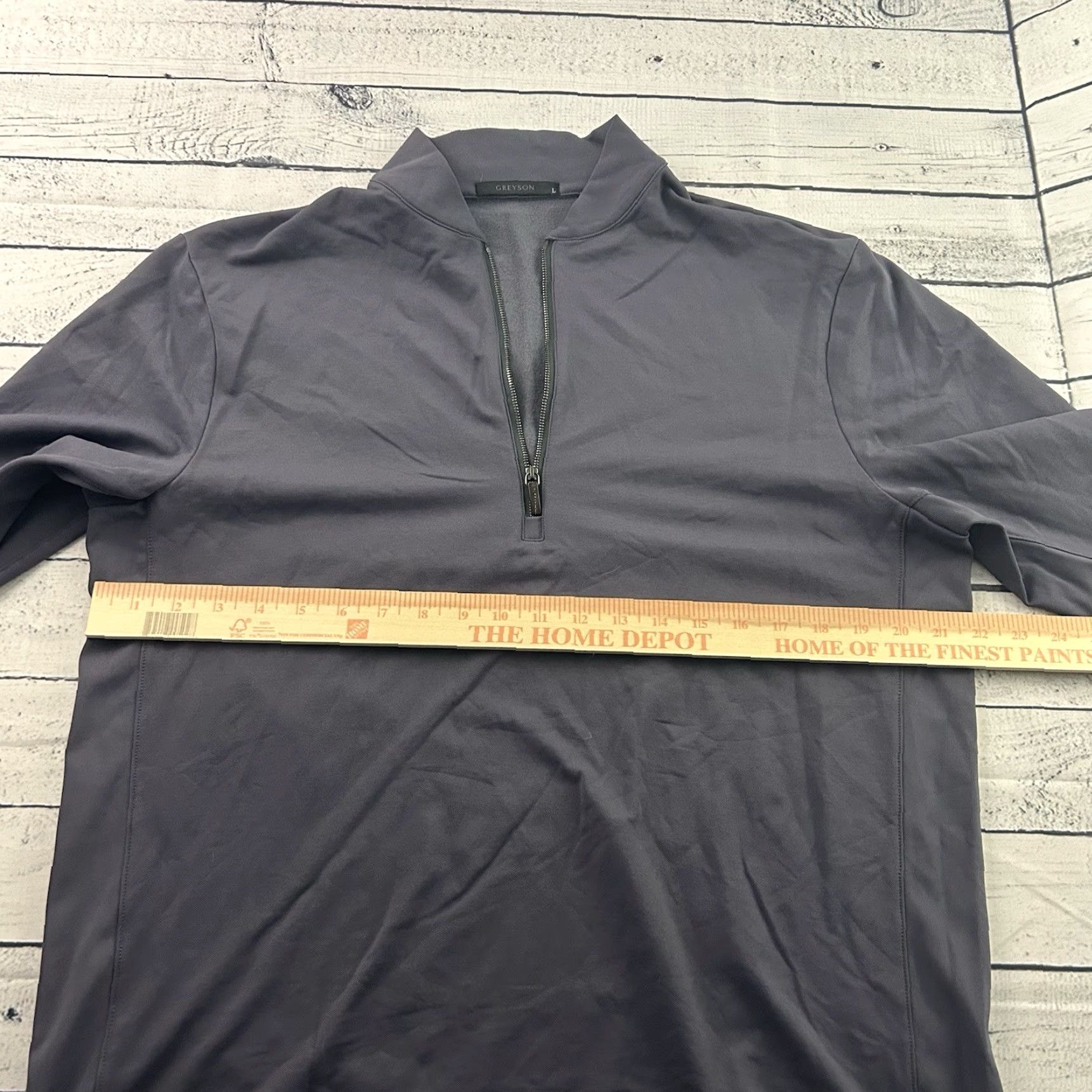 Vintage Greyson 1/4 Zip Pullover Jacket Men's Large Purple Baseball/Activewear Golf Jacket 1/4 zip L Purple Mens Size US L / EU 52-54 / 3 - 3 Thumbnail