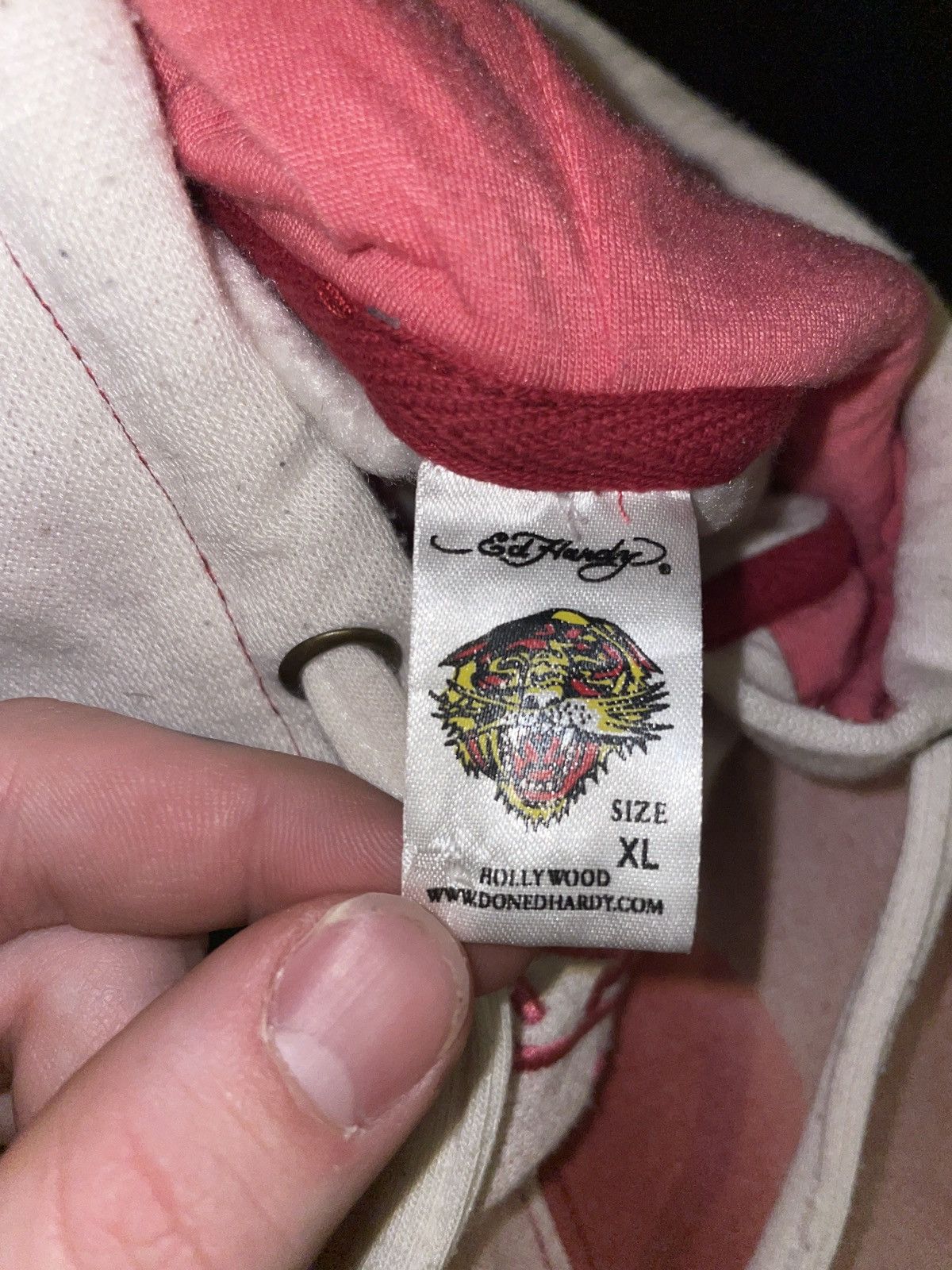 Christian Audigier × Ed Hardy Vintage Ed Hardy x Christian Audigier “True Love” Hoodie Size XL / US 12-14 / IT 48-50 - 3 Thumbnail