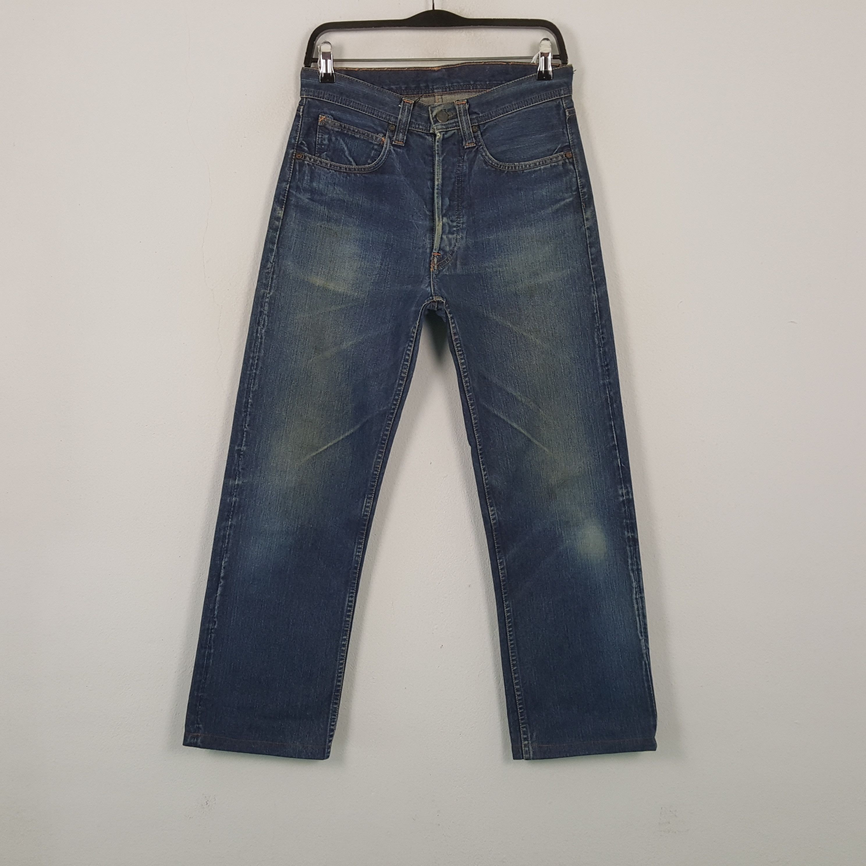 Vintage Head Light Japanese Streetwear Style Jeans RR13 Size US 30 / EU 46 - 1 Thumbnail