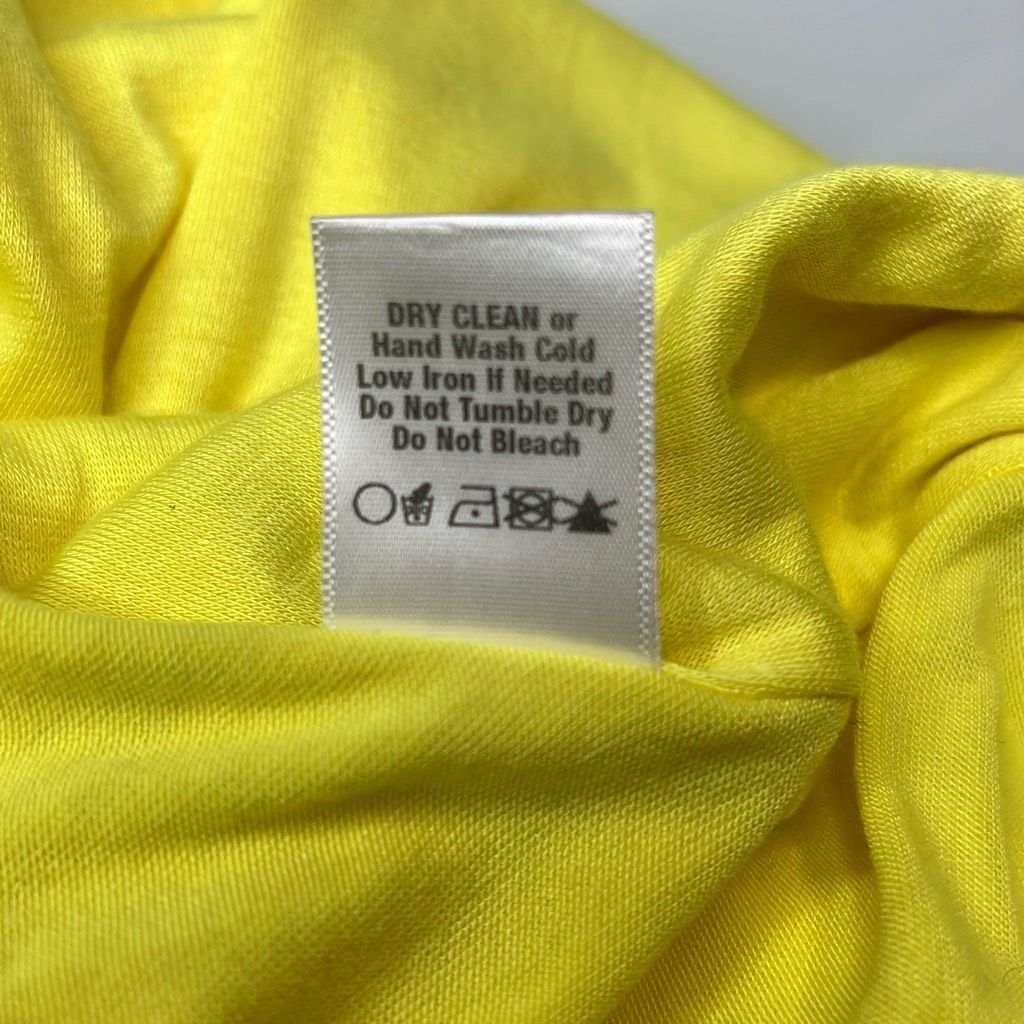 Drake NWT Kimberly Ovitz Yellow Drape Midi Dress (016) Size S / US 4 / IT 40 - 9 Thumbnail