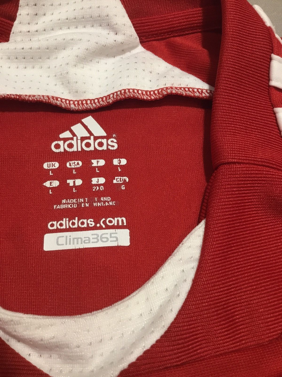 Adidas Bayern Munchen 07/09 Adidas Home Football Soccer Jersey Size US L / EU 52-54 / 3 - 7 Thumbnail