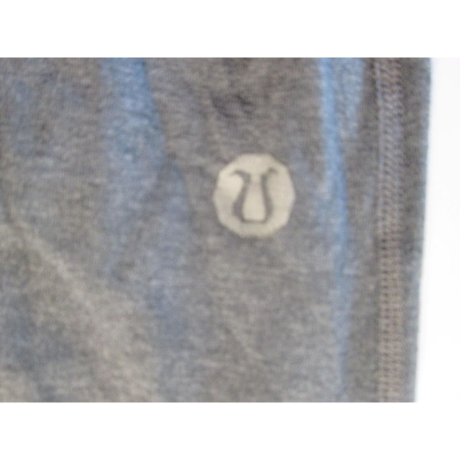 Lululemon Lululemon Womens Track Pants Gray Size 34 Stretch Activewear Logo Print Pull On Size 24" / US 00 / IT 34 - 4 Thumbnail