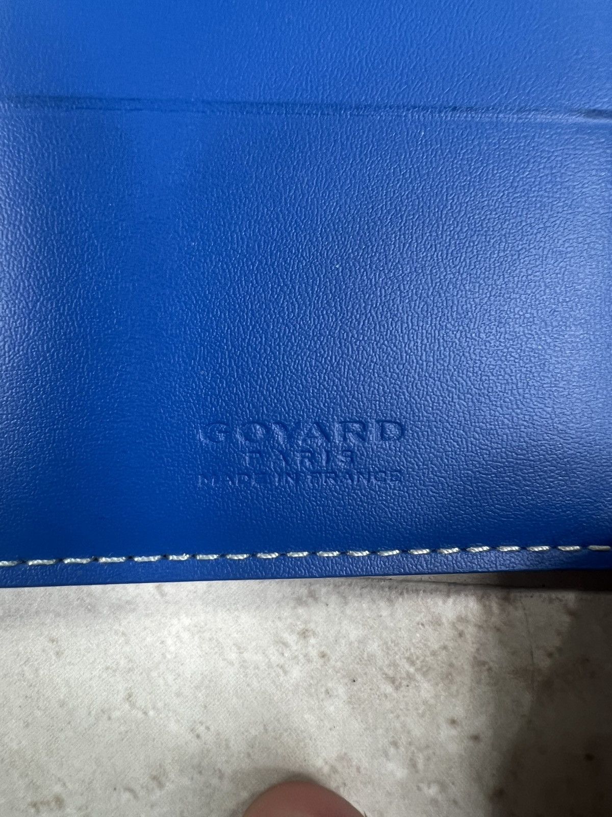 Goyard Goyard Grenelle Passport Cover Sky Blue Size ONE SIZE - 24 Thumbnail