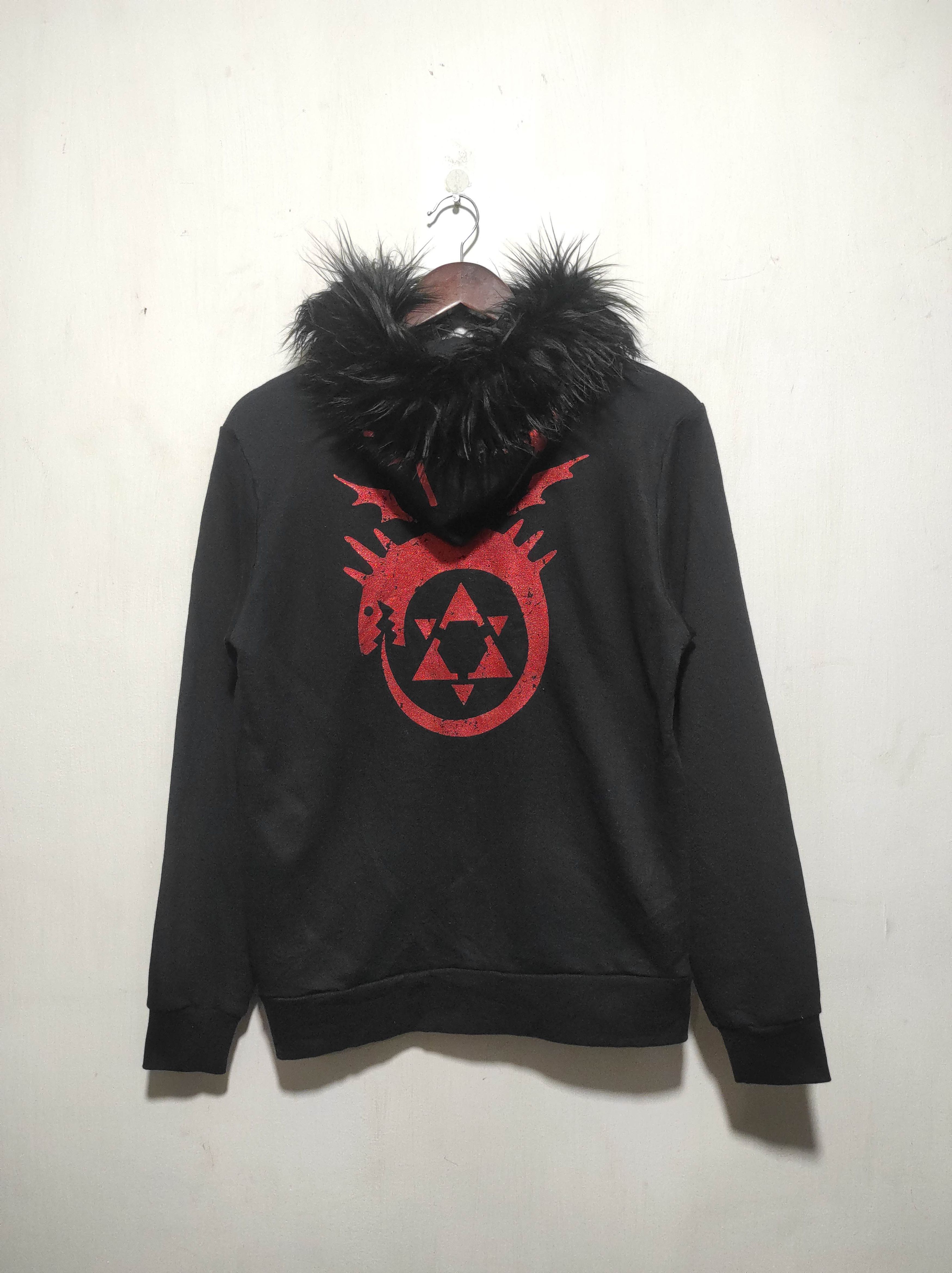 Hysteric Glamour Full Metal Alchemist Zip Fur Hoodie ifsixwasnine lgb style Size US M / EU 48-50 / 2 - 17 Thumbnail