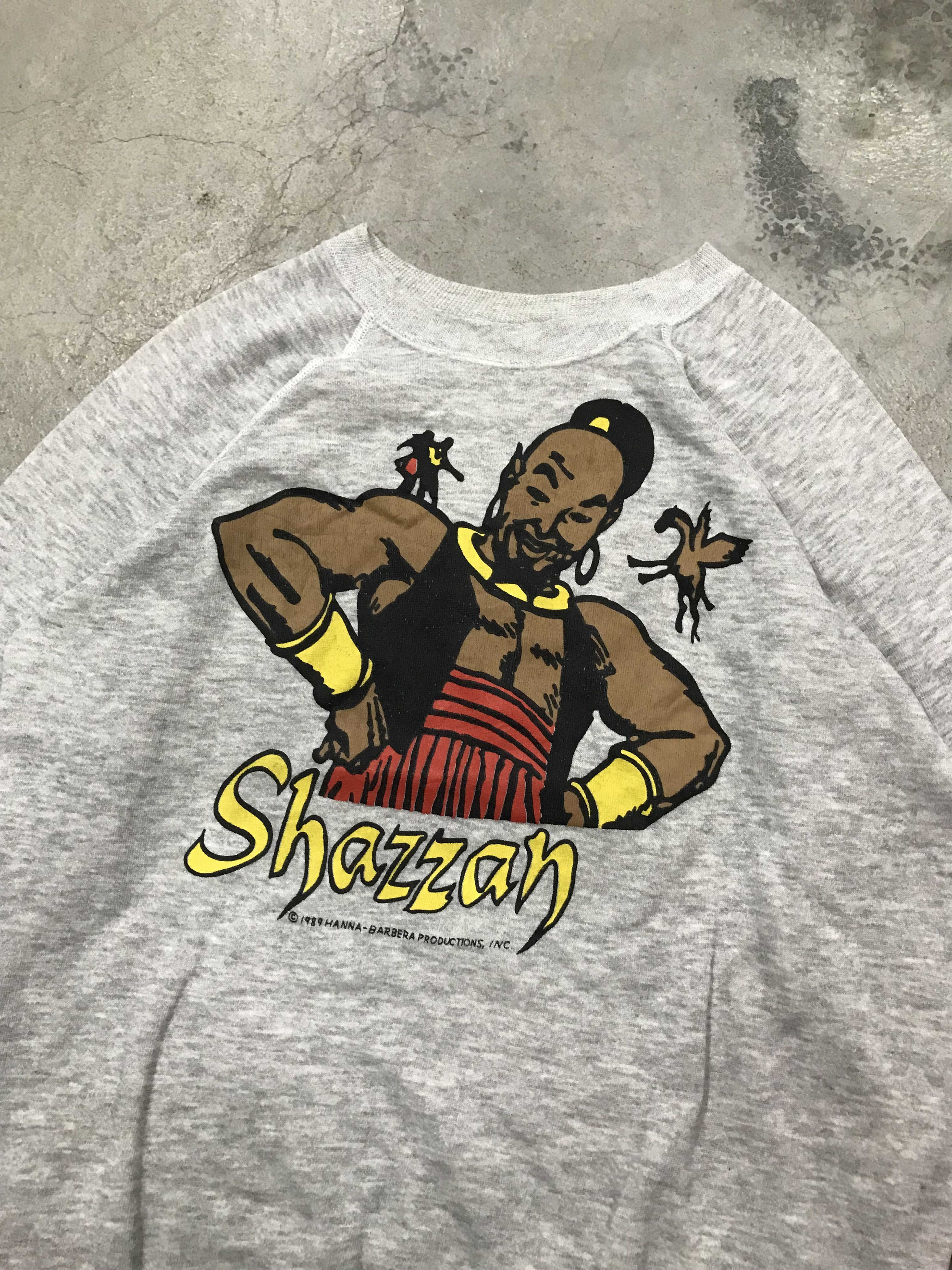 Hanes VINTAGE DISTRESSED SHAZZAN HANNA BARBERA 1989 SWEATSHIRT Size US L / EU 52-54 / 3 - 3 Thumbnail