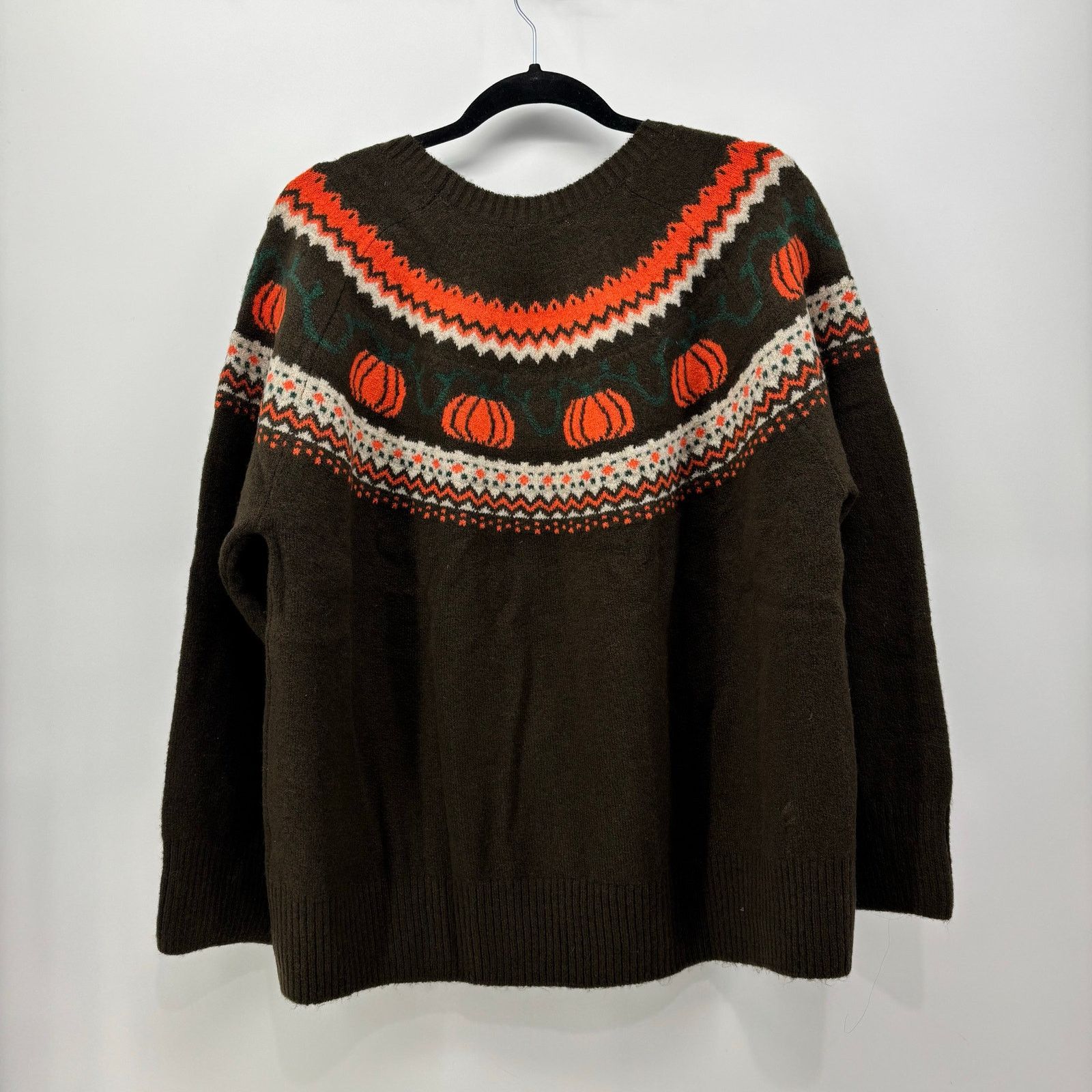 Vince Camuto Vince Camuto Size X Large Fair Isle Women's Sweater Crewneck Size XL / US 12-14 / IT 48-50 - 12 Thumbnail