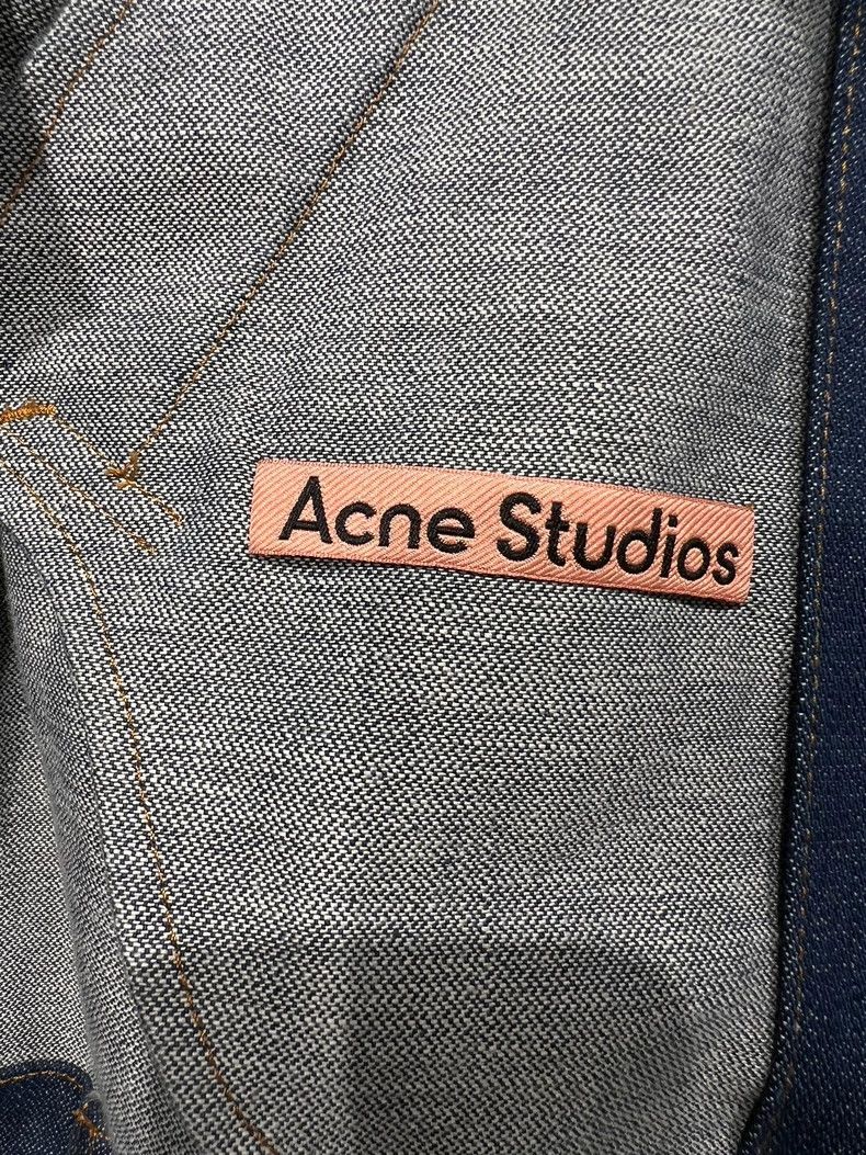 Acne Studios acne studios Washed suit denim jacket 2506-Nextarrow Size US S / EU 44-46 / 1 - 9 Thumbnail