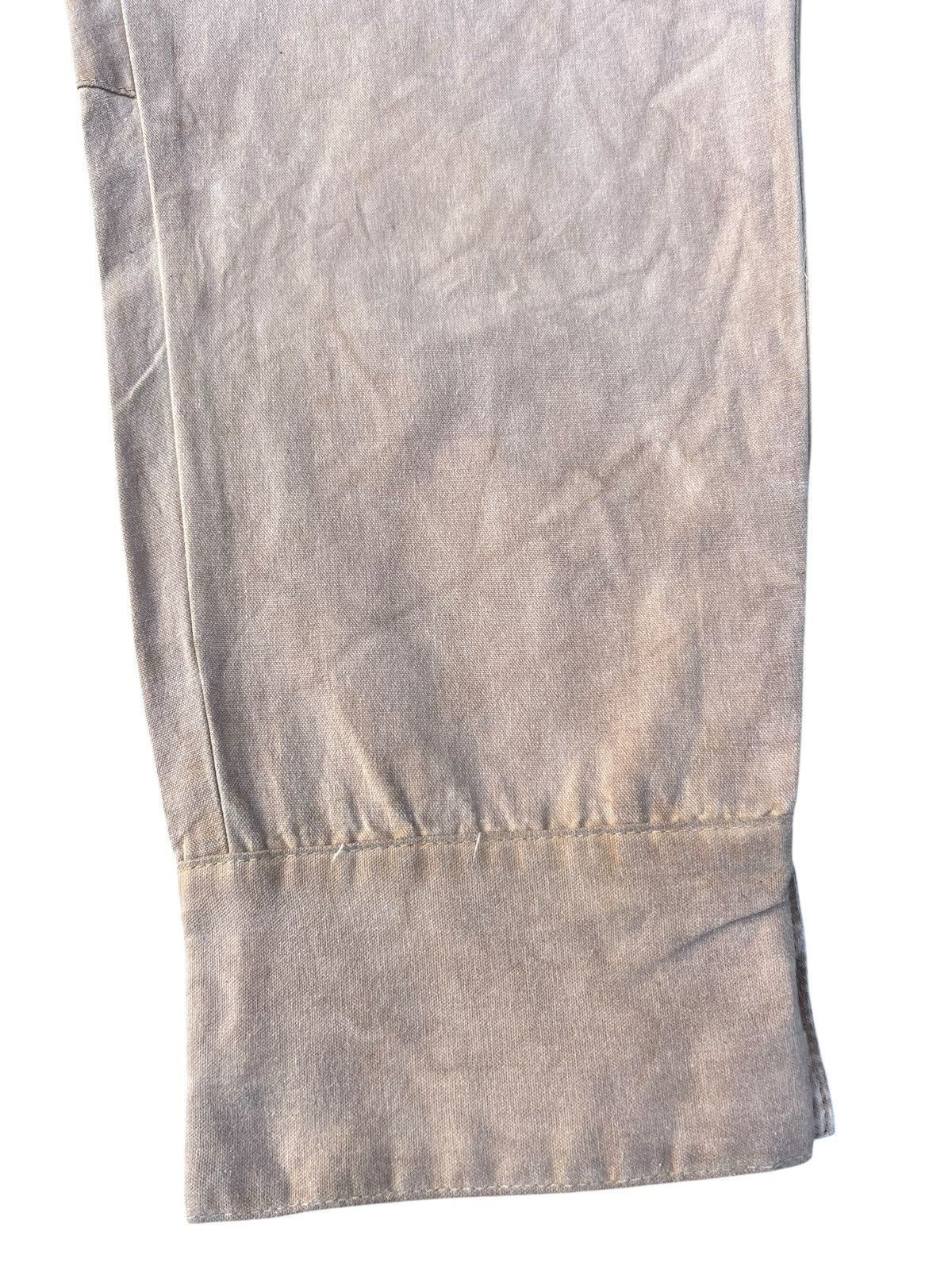 Vintage Vintage +8 Paris Rock Faded Waxed Fencing Trouser Pant Size US 30 / EU 46 - 9 Thumbnail
