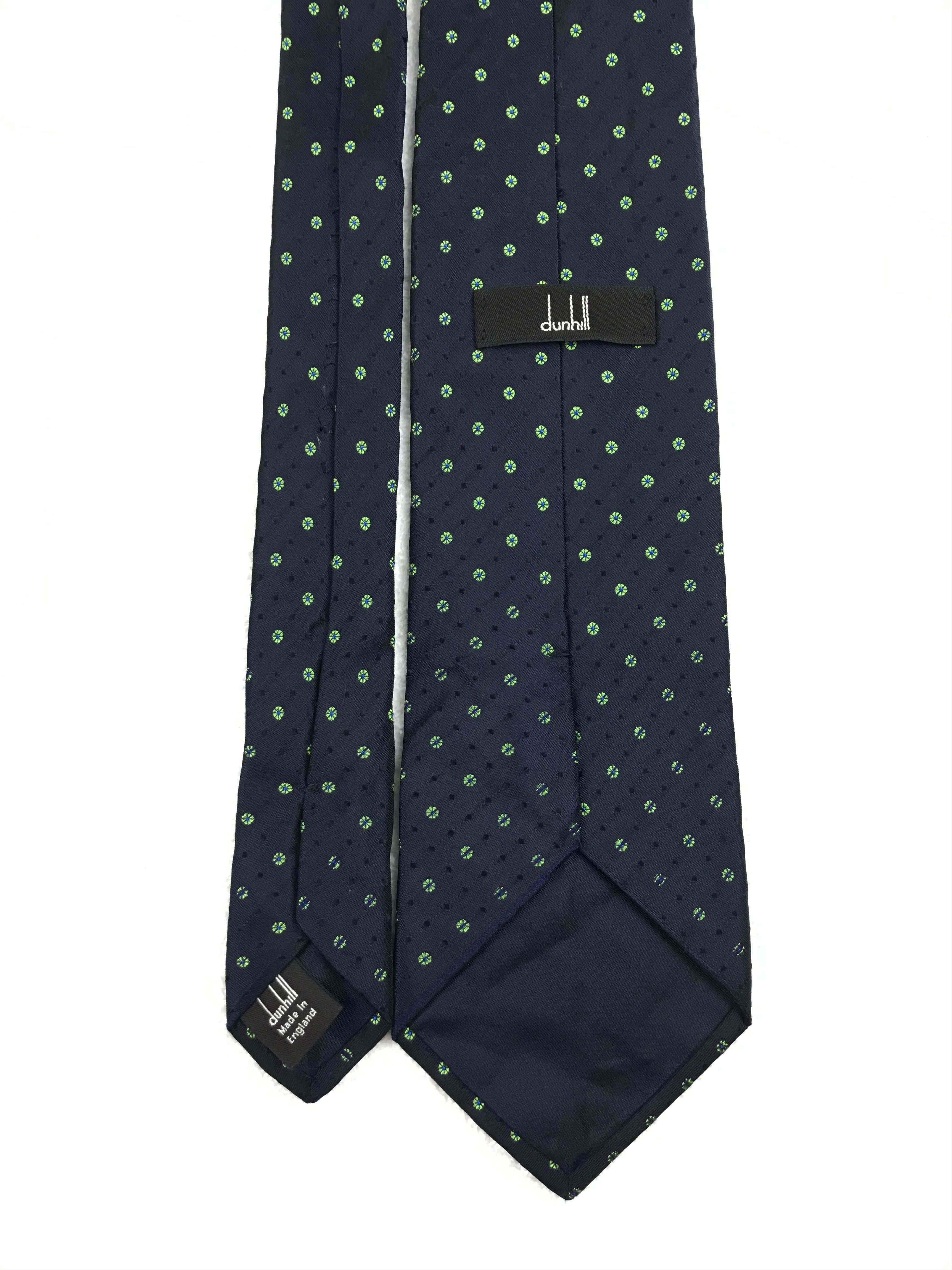 Alfred Dunhill × Designer × Vintage Vintage Dunhill Silk Necktie Size ONE SIZE - 4 Thumbnail