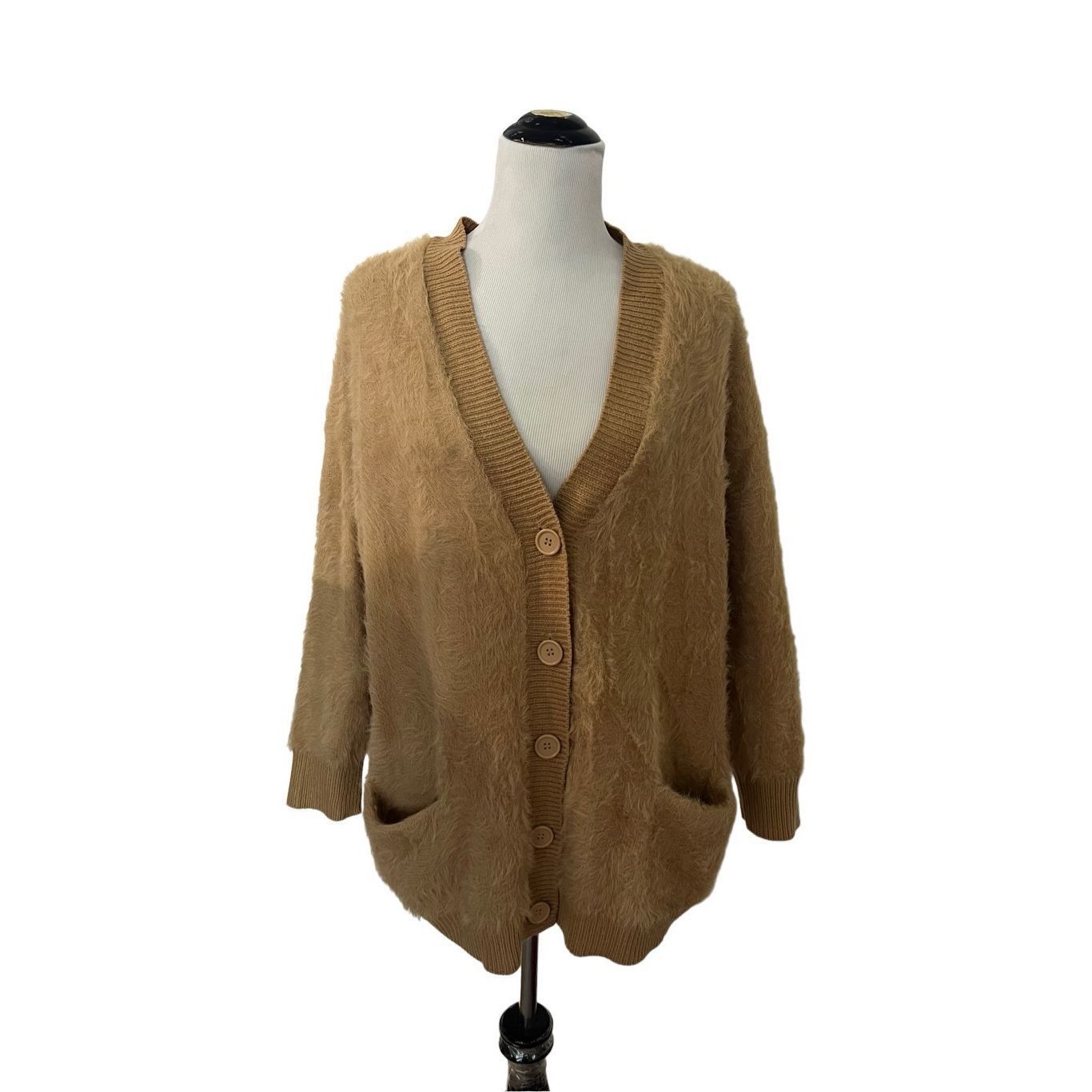 Other T Tahari oversized sweater cardigan eyelashes size S Size S / US 4 / IT 40 - 1 Thumbnail