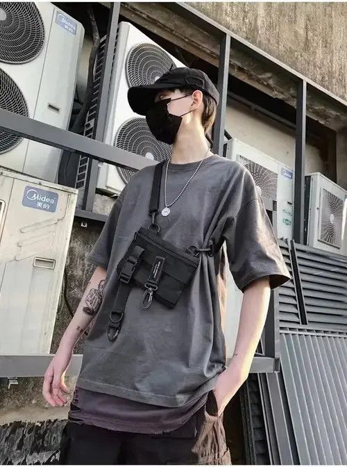 Japanese Brand Military utility messenger bag belt bag fanny pack Size ONE SIZE - 3 Thumbnail