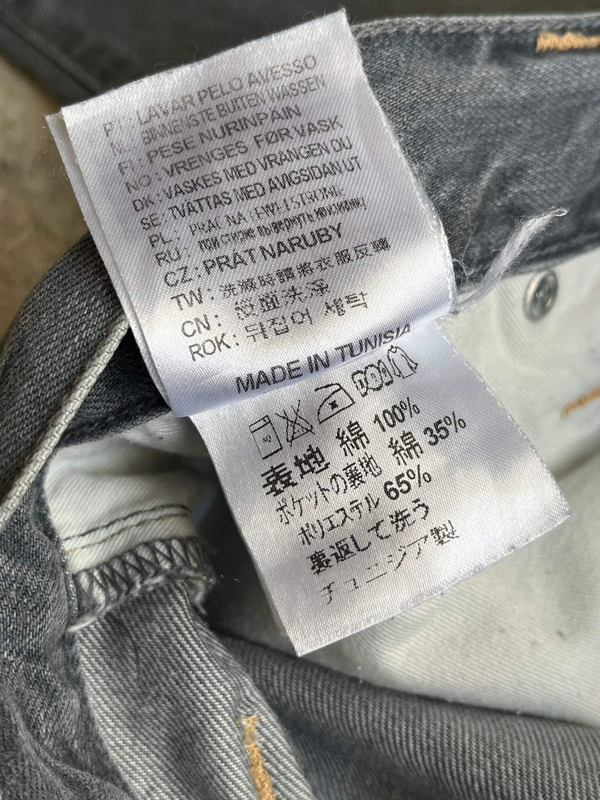 Carhartt Carhartt 2016 Grey Jeans Denim Klondike Pants Sz W 28 L 32 Size US 28 / EU 44 - 13 Thumbnail