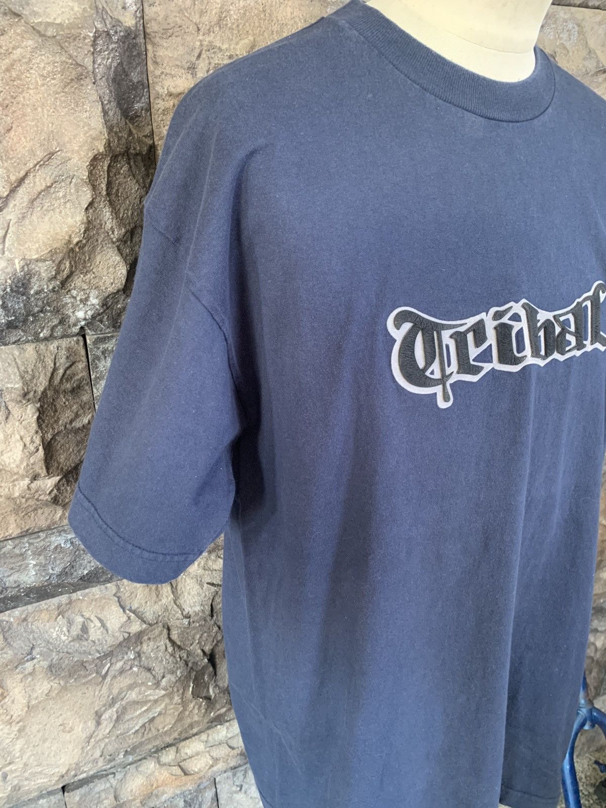 Tribal Streetwear Vintage Y2k Tribal Gear Streetwear Graffiti Font T shirt Size US XL / EU 56 / 4 - 5 Thumbnail