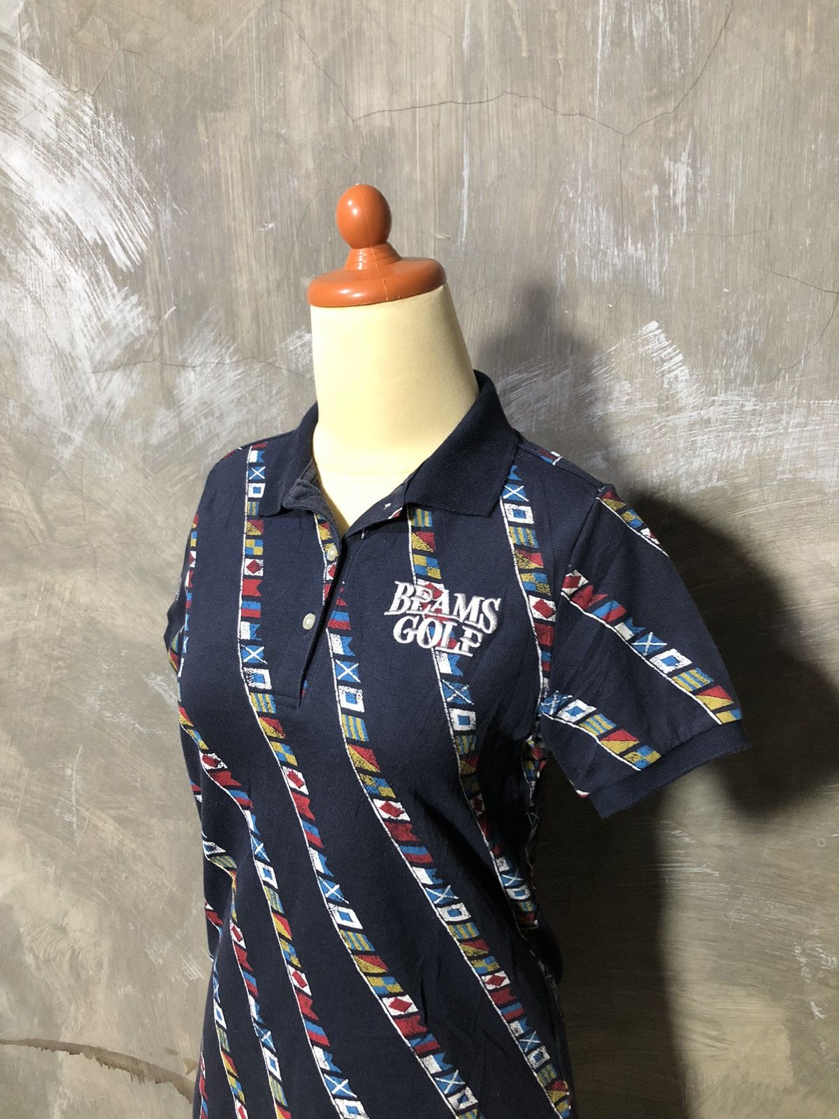 Beams Plus × Japanese Brand × Vintage Vintage Beams Golf Polo Shirt Size M / US 6-8 / IT 42-44 - 2 Thumbnail