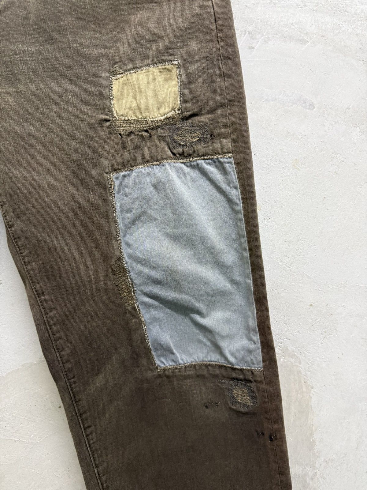 Kapital Kapital Katsuragi Port Sashiko Baggy Sun Faded Pants Size US 34 / EU 50 - 4 Thumbnail