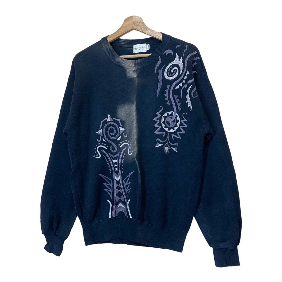 Japanese Brand Quinto Viale Gobangai Japanase Designer Big Logo Sweatshirt Size US M / EU 48-50 / 2 - 3 Thumbnail