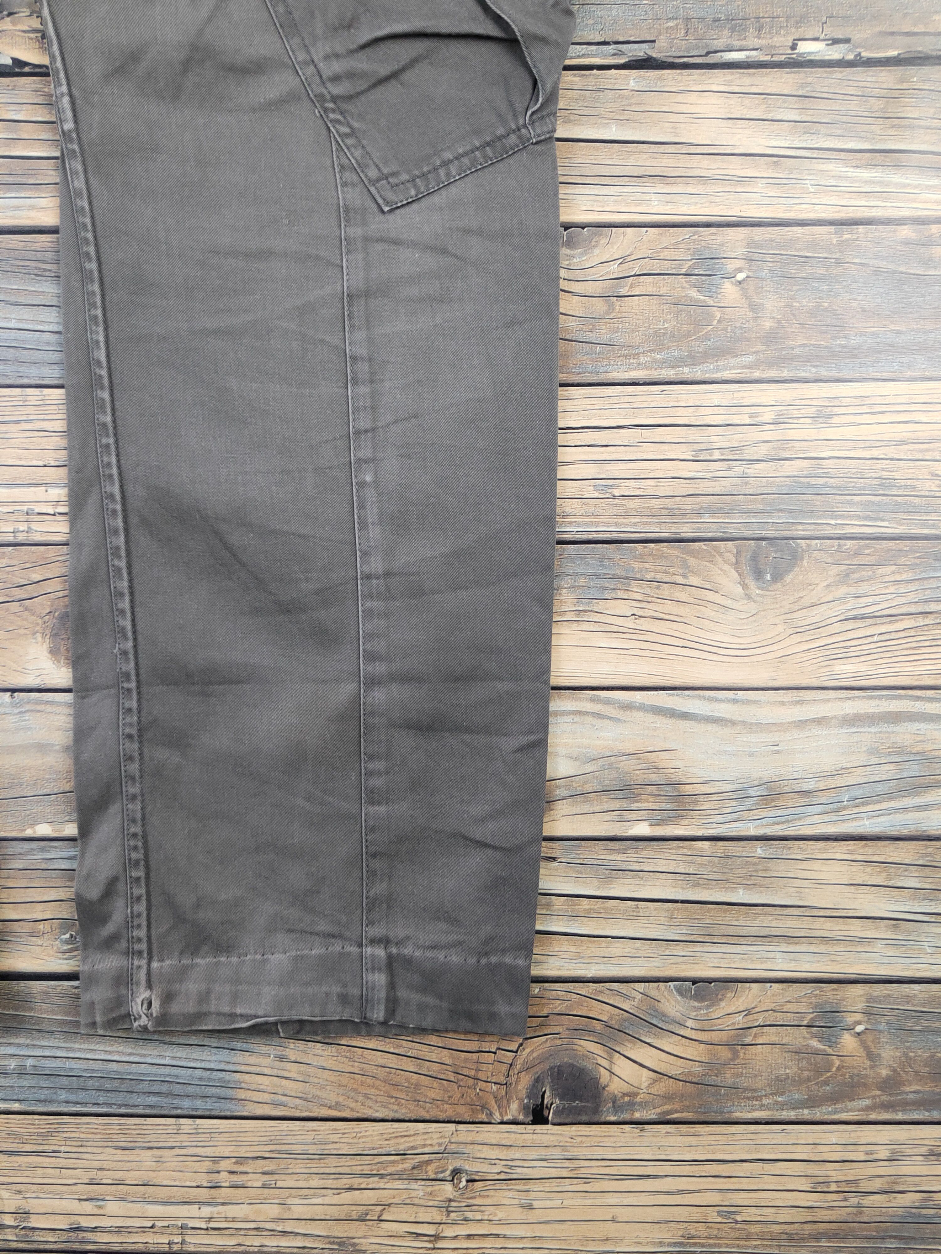 Japanese Brand DL Almighty Olive Multipocket Cargo Pants #2444 Size US 32 / EU 48 - 11 Thumbnail