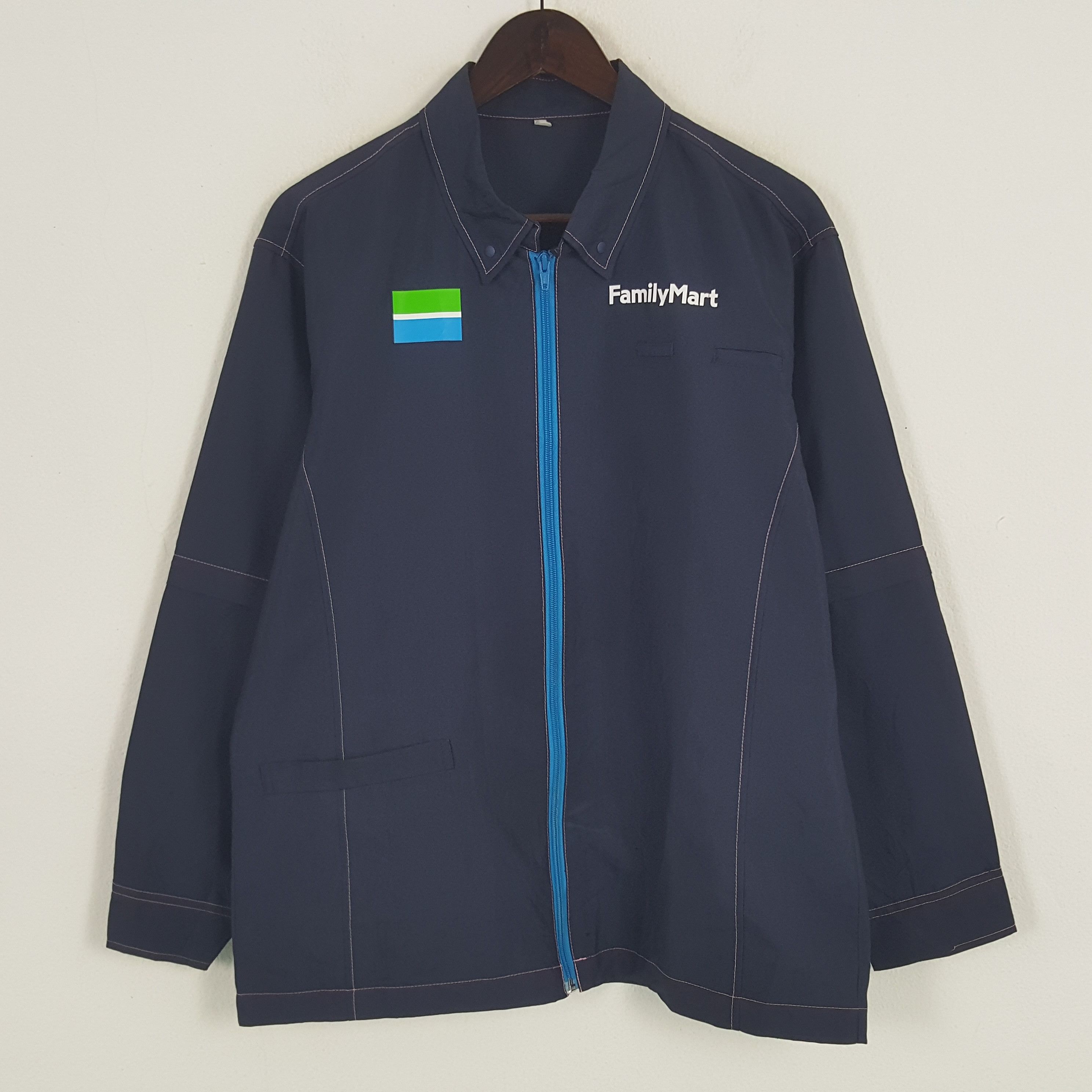 Japanese Brand × Vintage Vintage Family Mart Worker Uniform Jacket Size US M / EU 48-50 / 2 - 1 Thumbnail