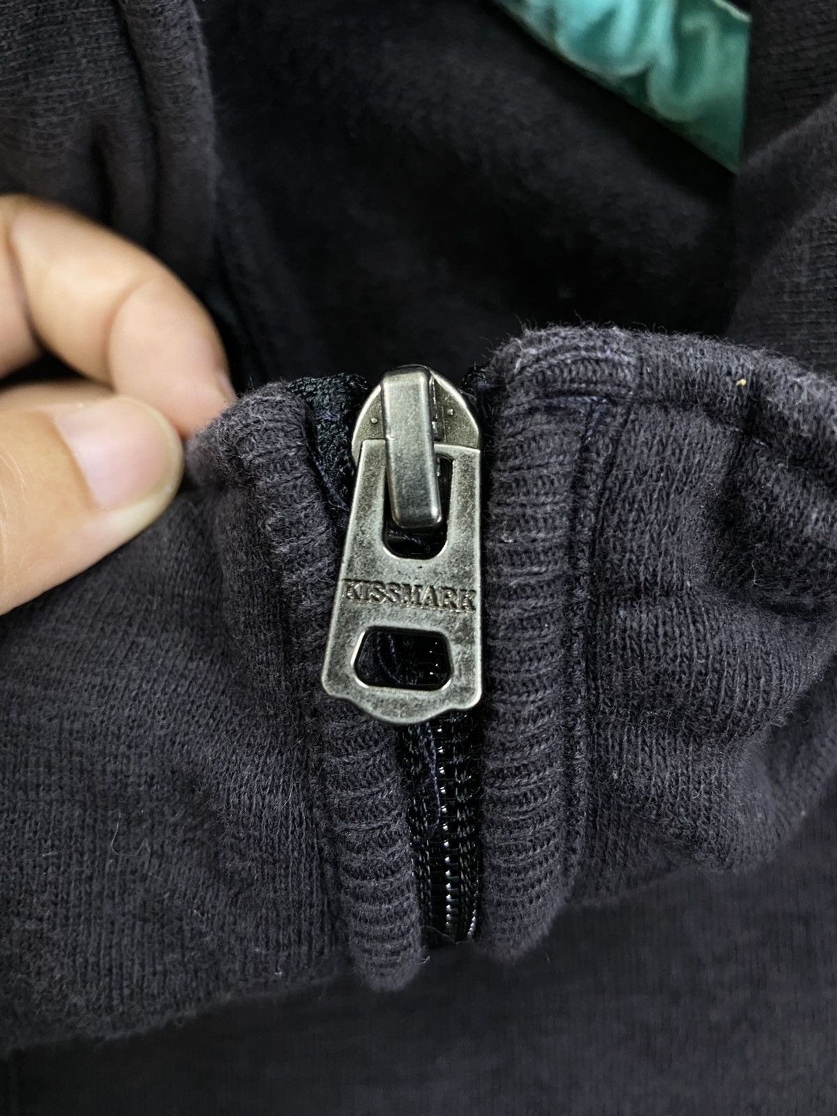 Japanese Brand Vintage Kissmark Rock & Roll Surfing Zipper Jacket Size US XL / EU 56 / 4 - 9 Thumbnail