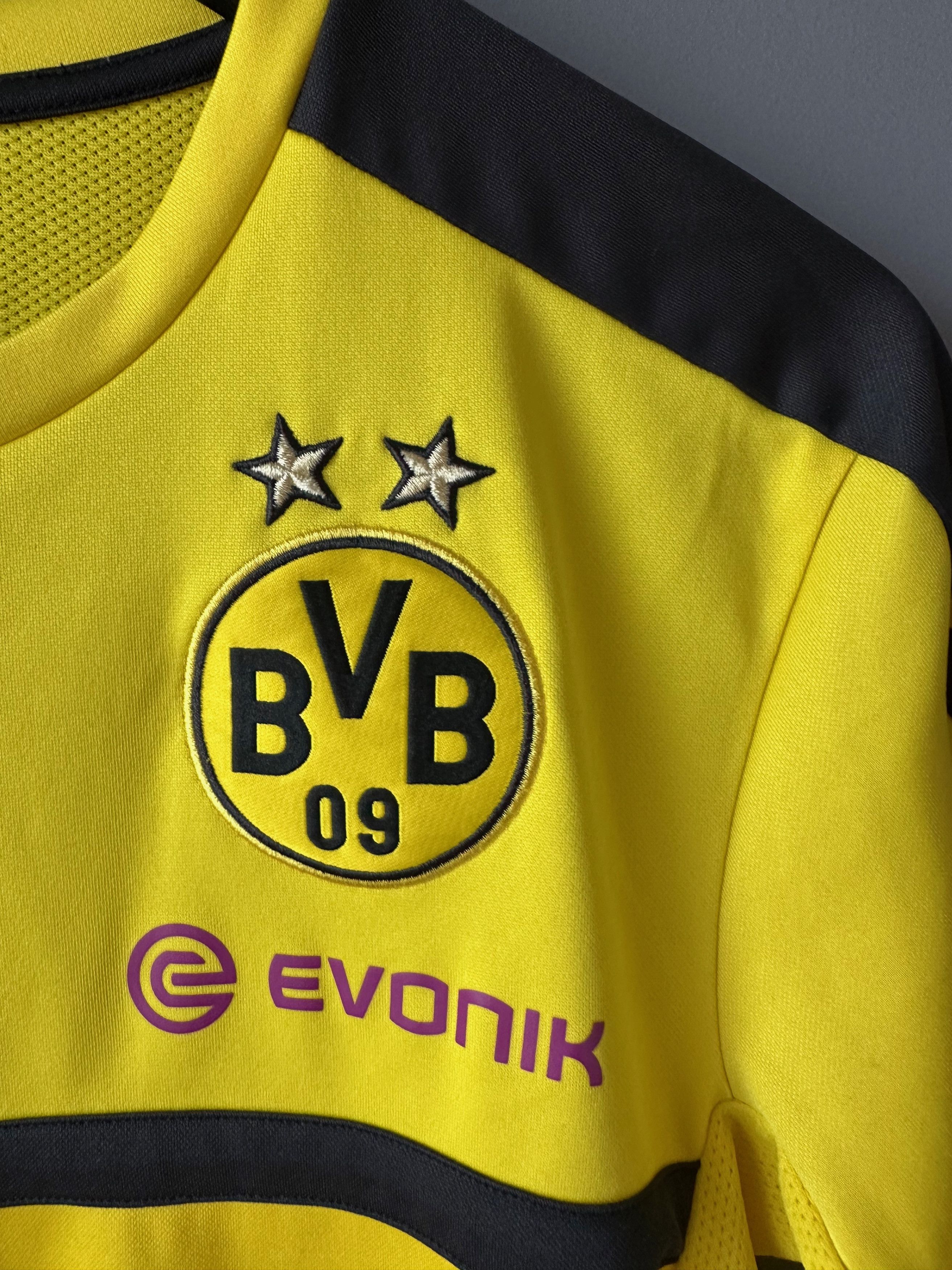 Puma 2016 2017 Puma Borussia Dortmund Home Football Soccer Size US S / EU 44-46 / 1 - 3 Thumbnail