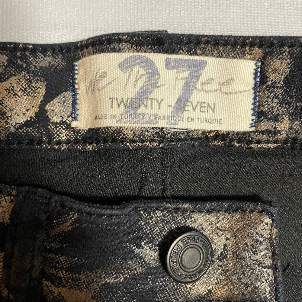 Free People NWT New $178 Free People Inferno Flare Jeans Size 27 Size 27" / US 4 / IT 40 - 7 Thumbnail