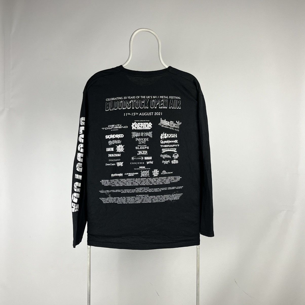 Band Tees Bloodstock open air long sleeve rock size XLarge Size US XL / EU 56 / 4 - 2 Thumbnail