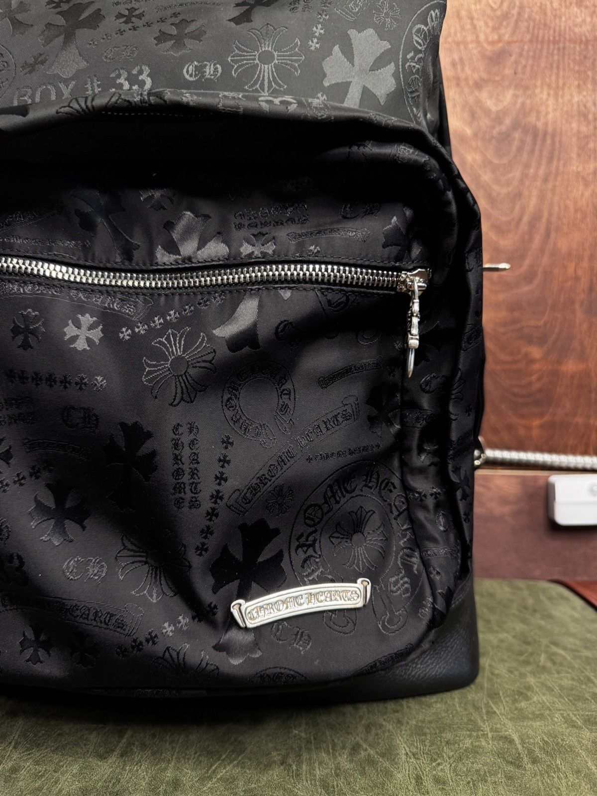 Chrome Hearts Chrome Hearts 7th Grade Stencil Big Backpack Size ONE SIZE - 2 Thumbnail
