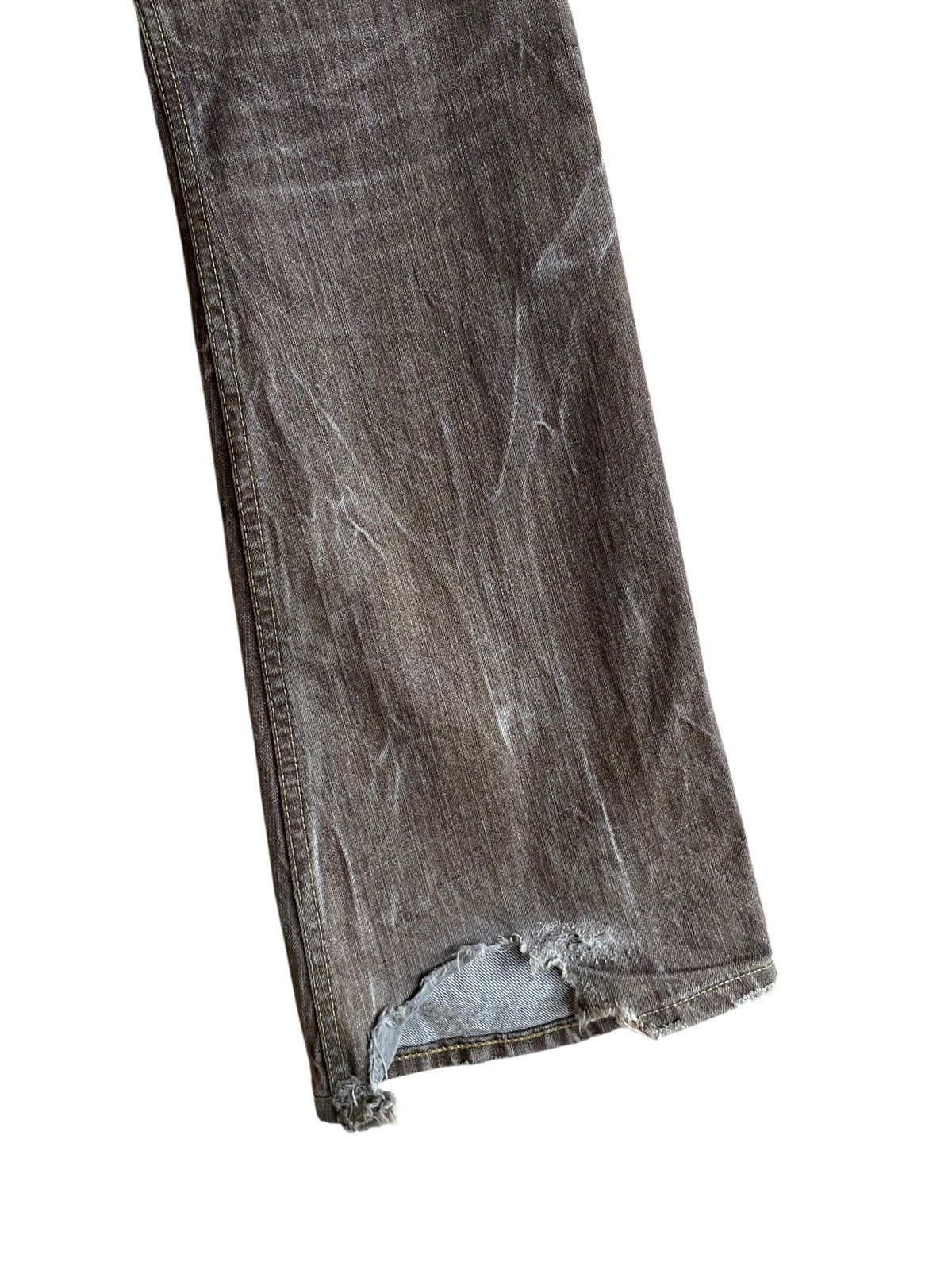 Japanese Brand Vintage Japanese Brand Blue Way Flared Jeans 1990s Size US 32 / EU 48 - 12 Thumbnail