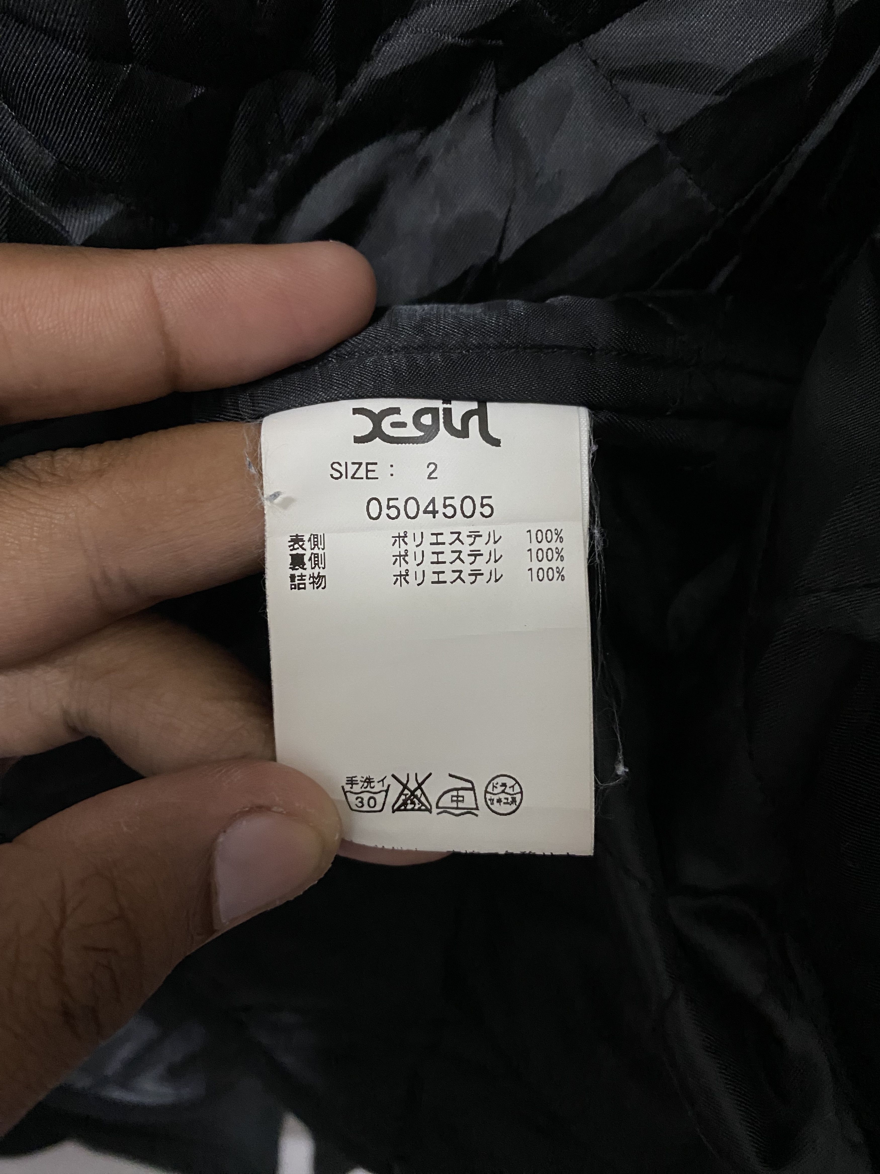 Japanese Brand X-Girl Japan Streetwear Utility Hooded Jacket - Black Size M / US 6-8 / IT 42-44 - 12 Thumbnail