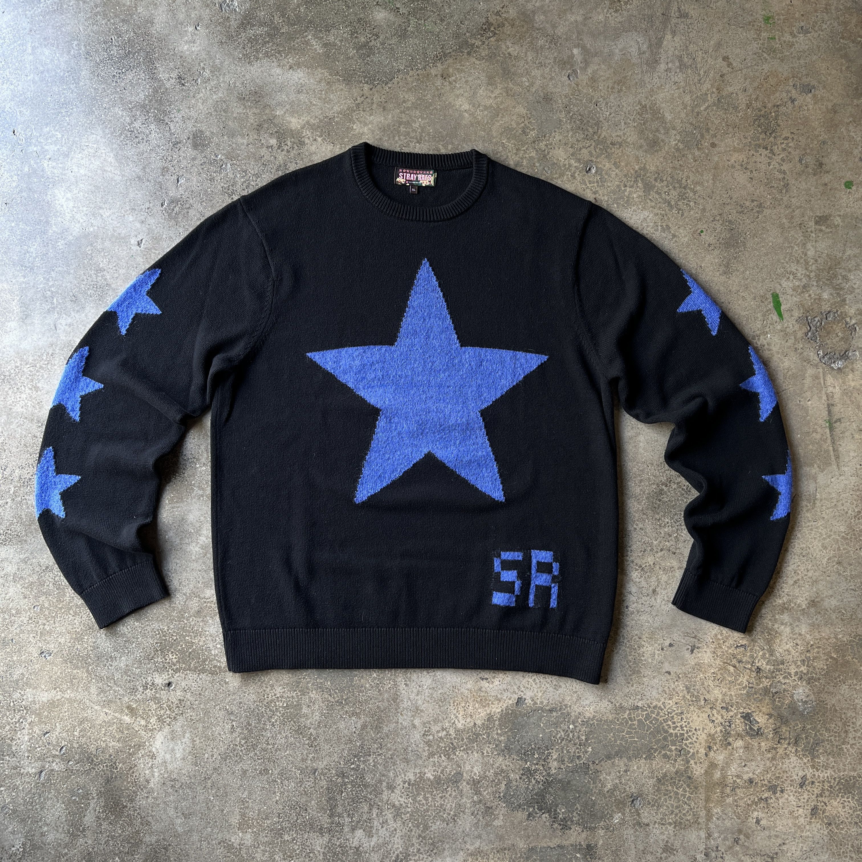 Stray Rats Stray Rats Mohair Stars Sweater Billy Corgan Inspo Size US XL / EU 56 / 4 - 1 Thumbnail