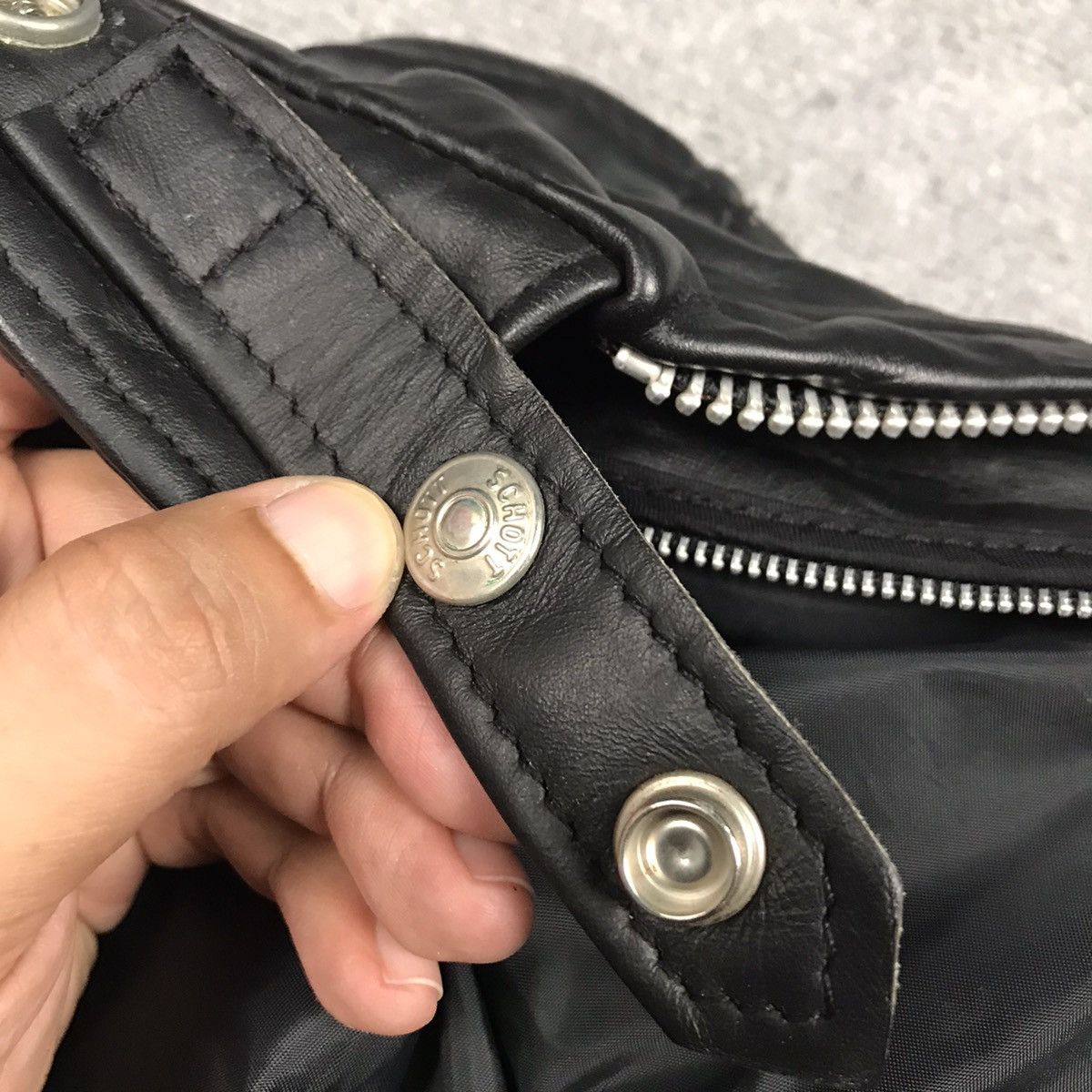 If Six Was Nine × Schott Schott leather jacket biker style punk black jacket Size US S / EU 44-46 / 1 - 18 Thumbnail